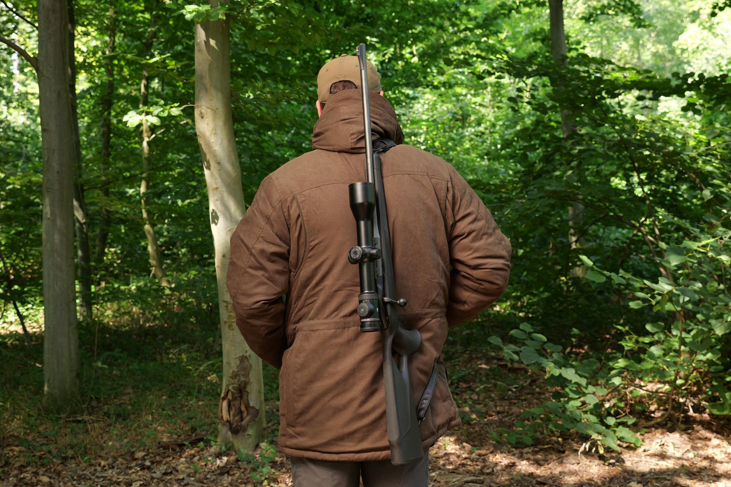Hubertus Thermo-Jagdjacke OS 60 Miporex (vintage brown)