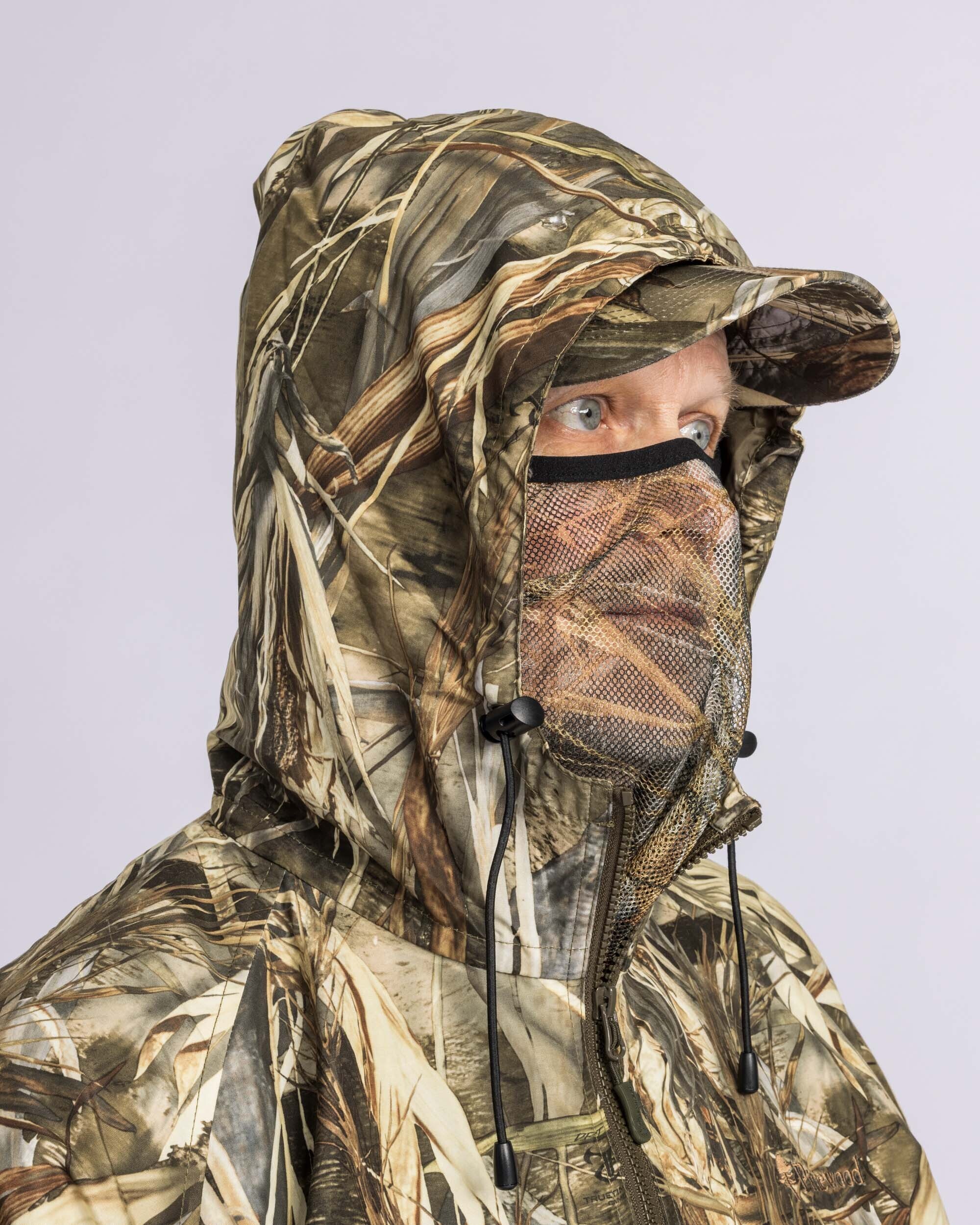 Pinewood Furudal Camou Cap mit Kopfnetz (Dri Camo) Pinewood Furudal Camou Cap mit Kopfnetz (Dri Camo)