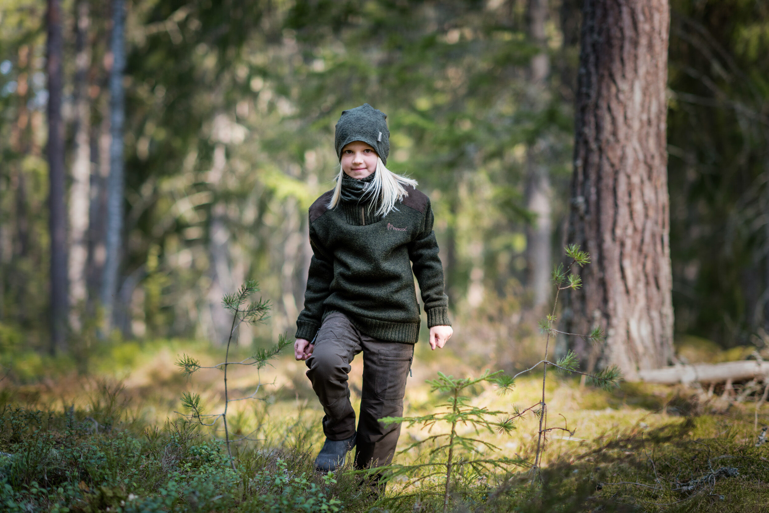 Pinewood Caribou Hunt Kids Hose (Suede Brown/ dkl. Oliv) Pinewood Caribou Hunt Kids Hose (Suede Brown/ dkl. Oliv)