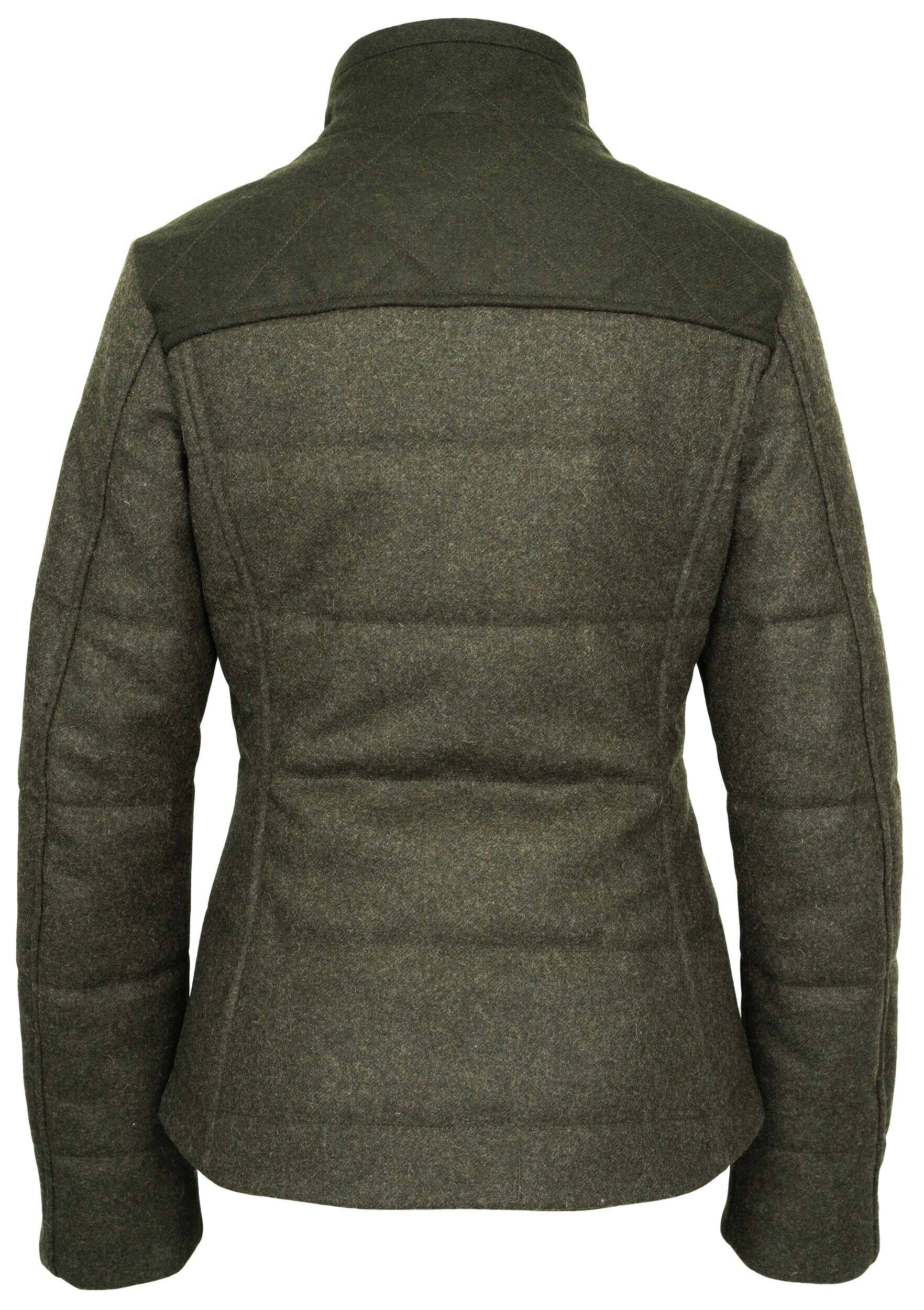 Jagdhund Damen-Lodensteppjacke Hofkirchen (Grün) Jagdhund Damen-Lodensteppjacke Hofkirchen (Grün)