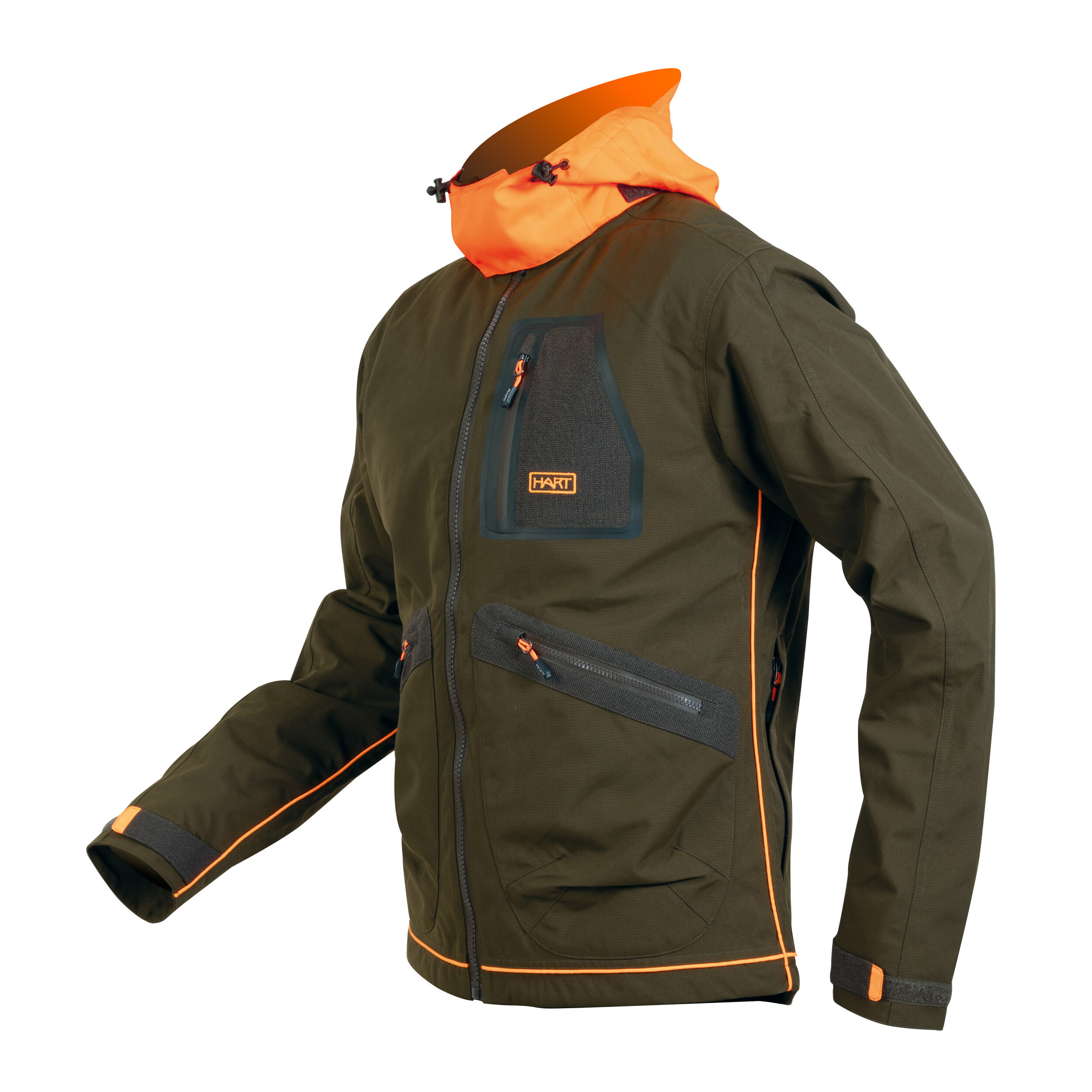 Hart Bianditz-J XHP Jacke (Grün/Orange)