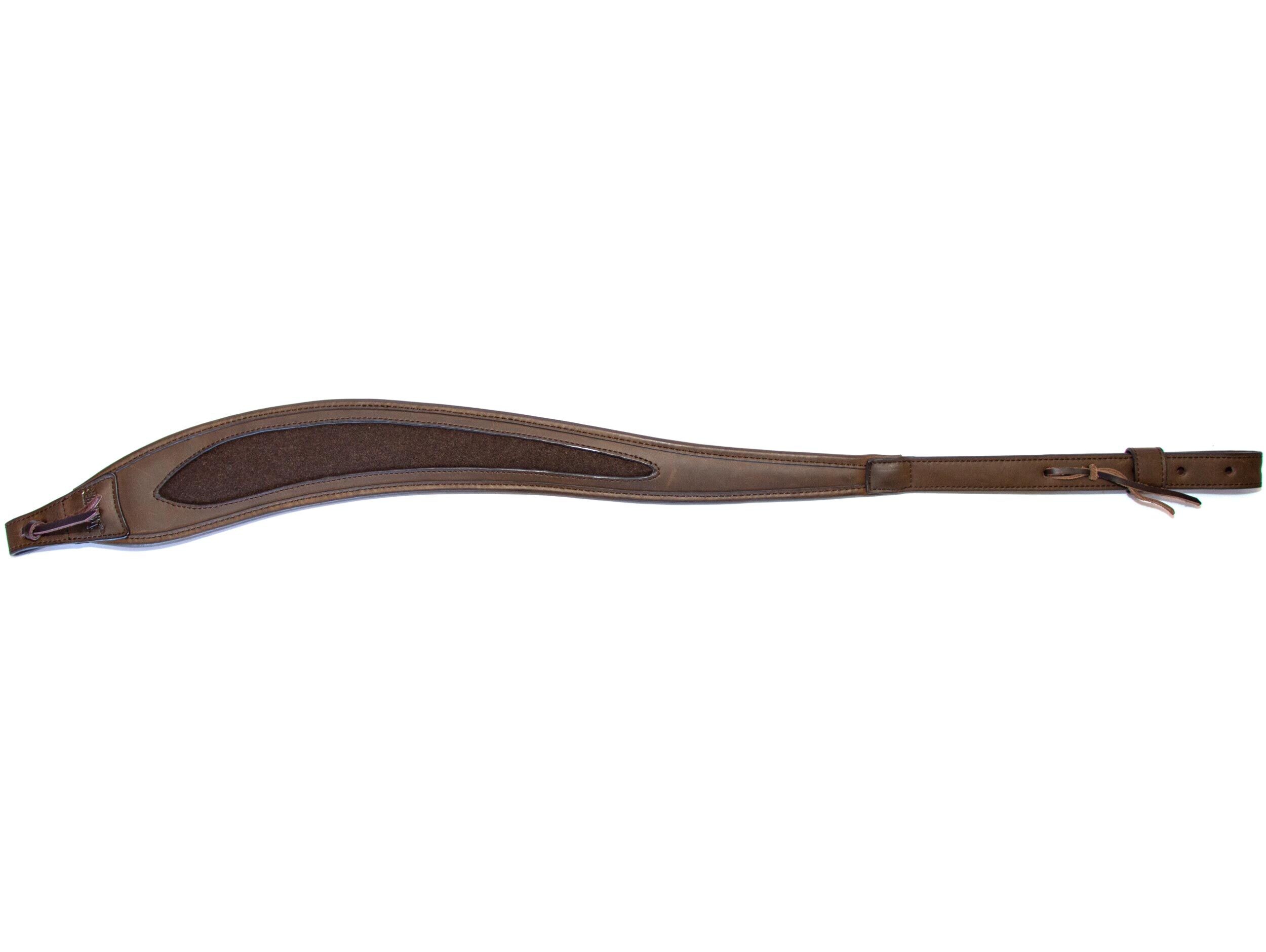 Mjoelner ergonomischer Gewehrriemen Leder/Loden