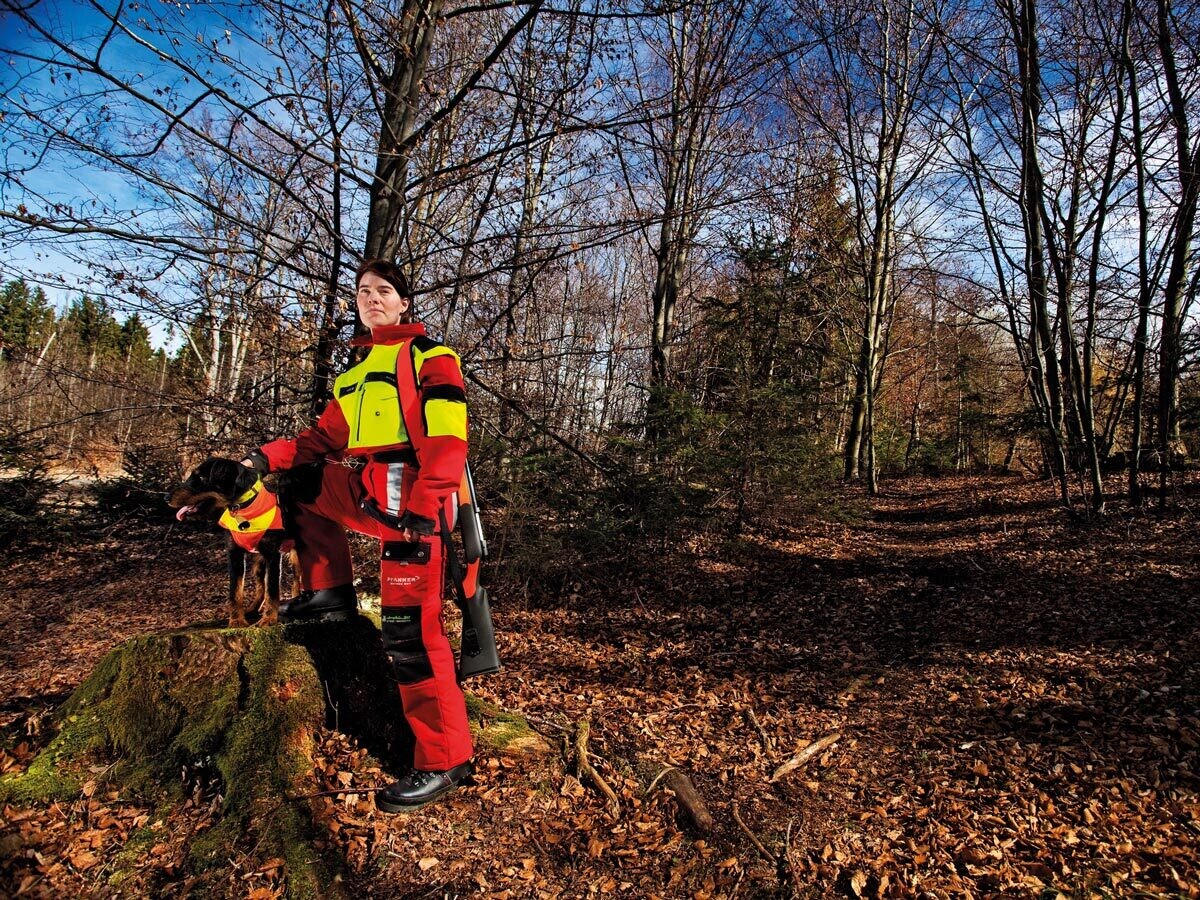 Pfanner Nachsuchejacke (Gelb/Rot) Pfanner Nachsuchejacke (Gelb/Rot)