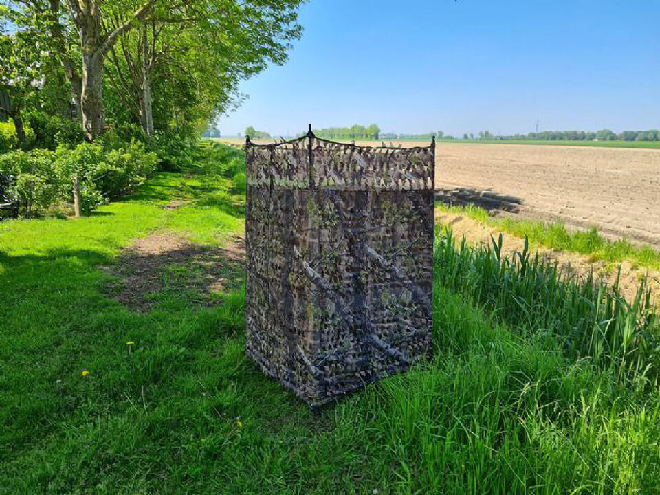 Tarnschirm Quick Blind 4-seitig (Woodland-Camo) Tarnschirm Quick Blind 4-seitig (Woodland-Camo)