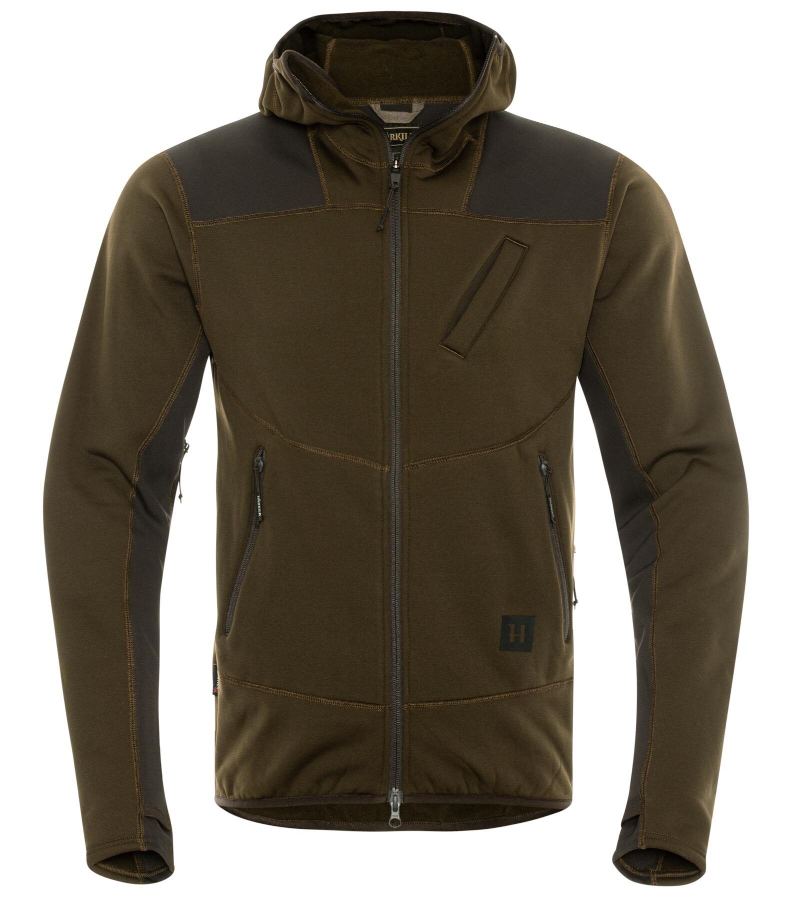 Härkila Deer Stalker Fleecehoodie (Willow green/Shadow brown) Härkila Deer Stalker Fleecehoodie (Willow green/Shadow brown)