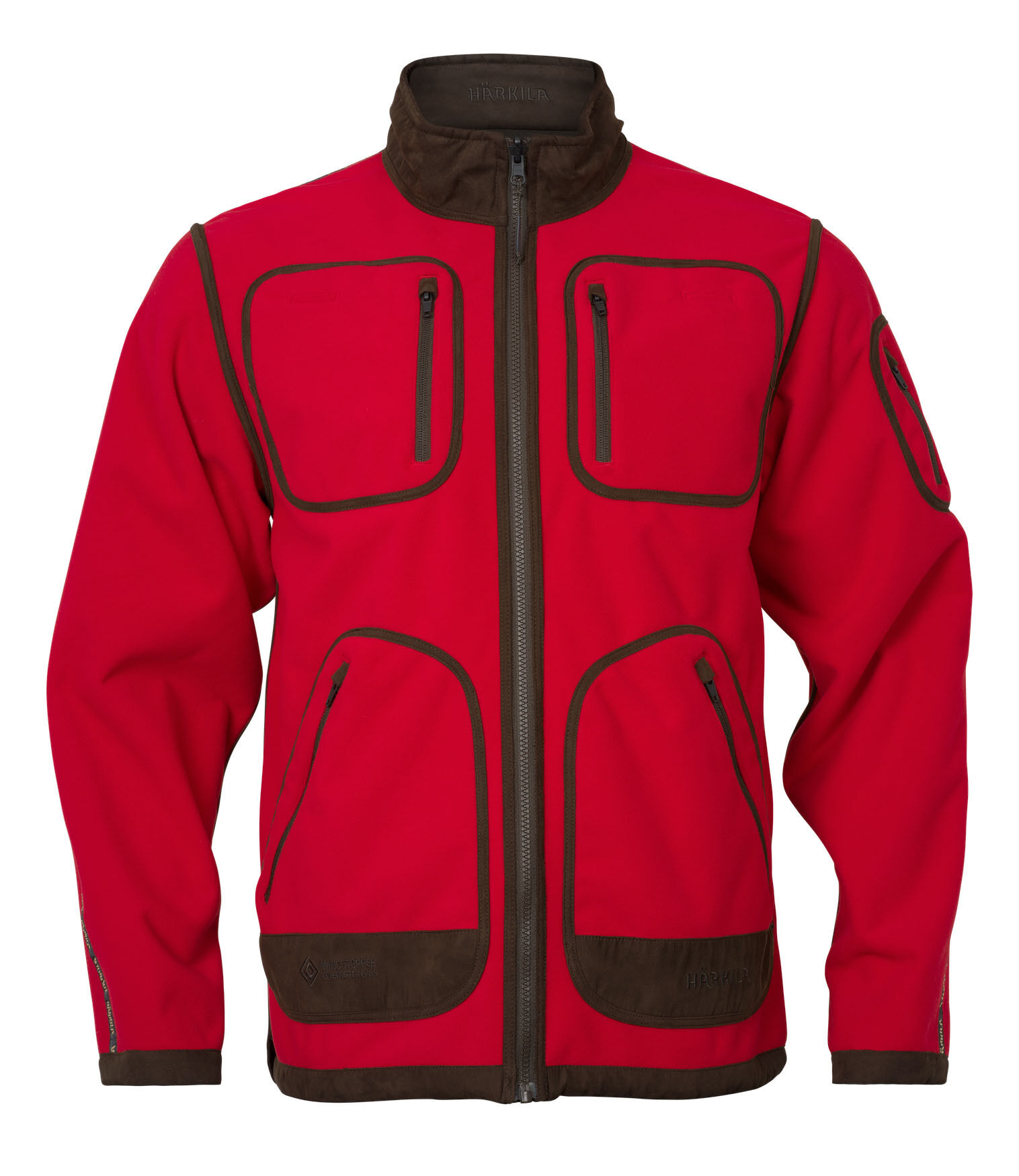 Härkila Kamko Regal Fleece-Wendejacke (Red/Brown)