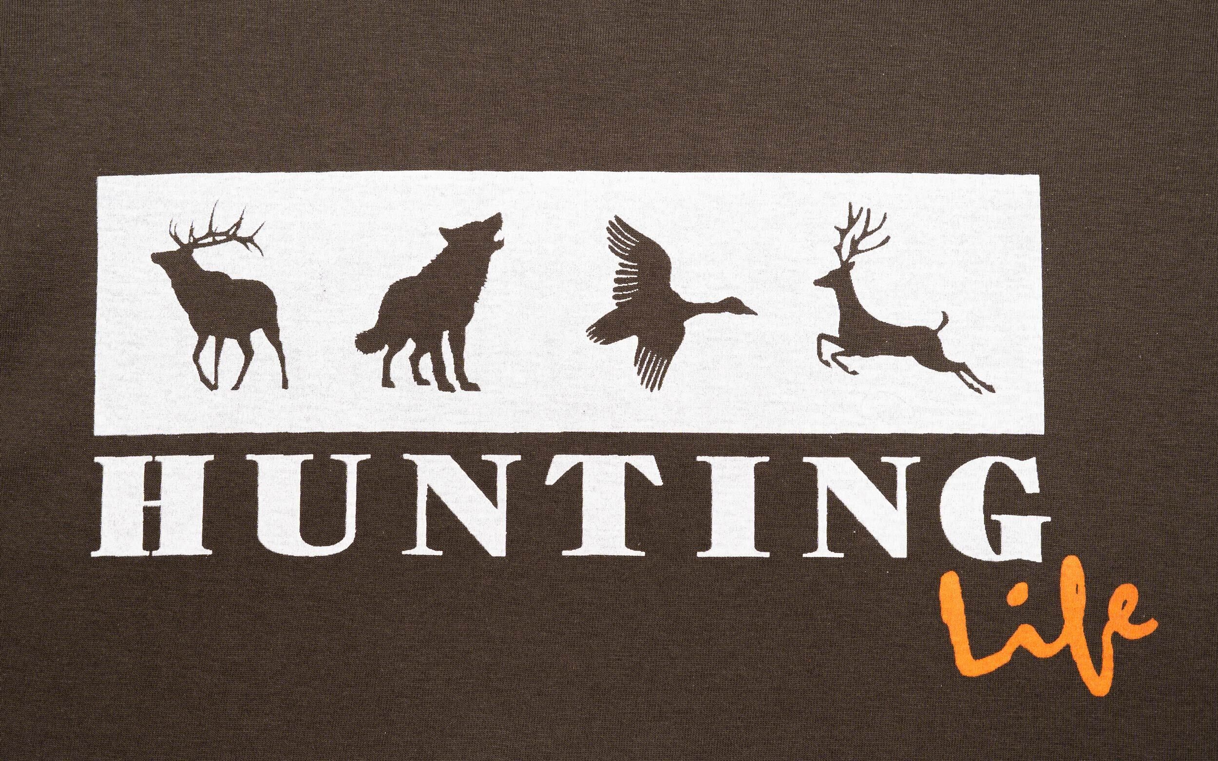 Hubertus T-Shirt Hunting Life (oliv) Hubertus T-Shirt Hunting Life (oliv)