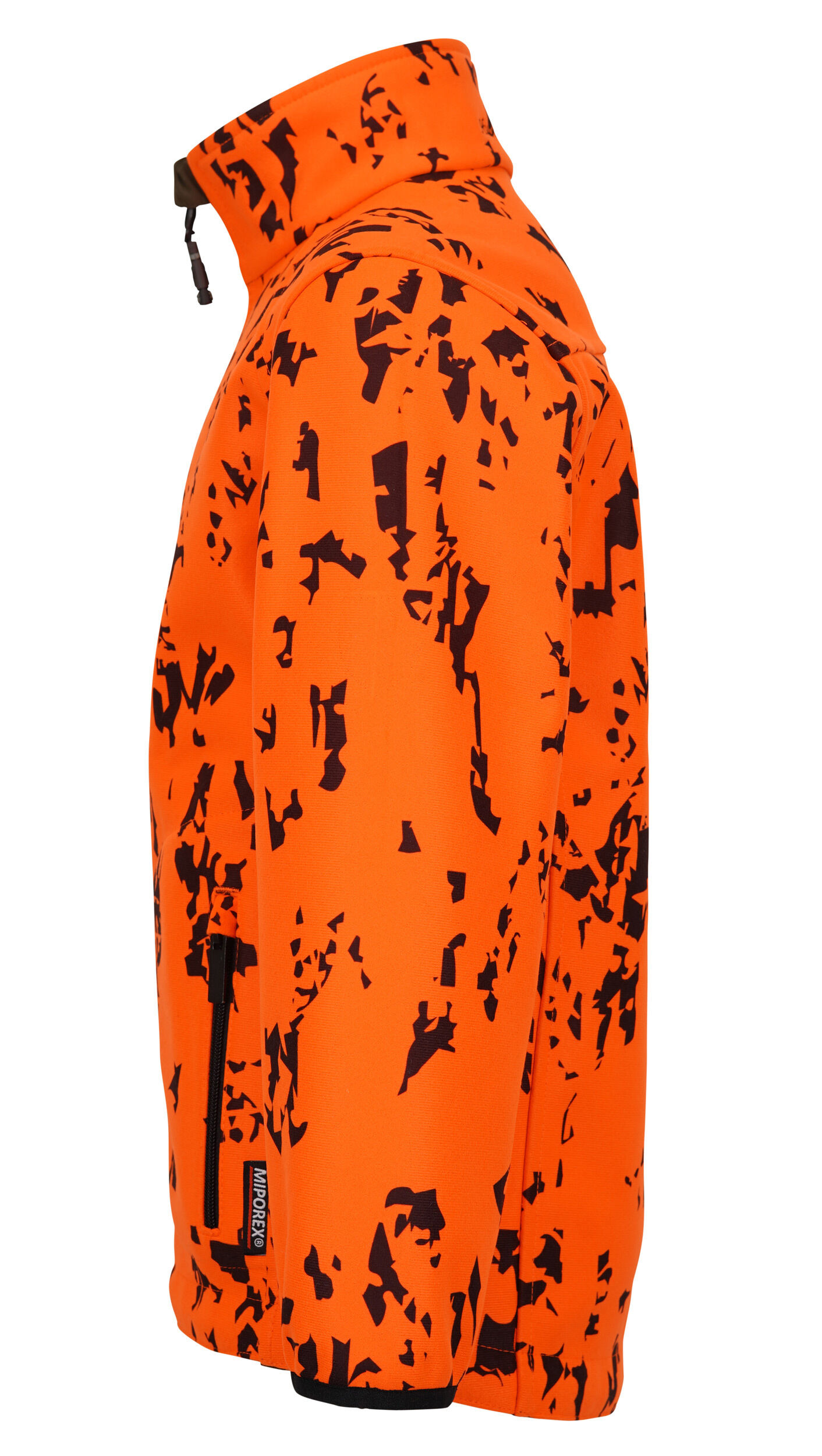 Hubertus Kinder-Warnwendefleecejacke Pirsch 2 (oliv/orange)