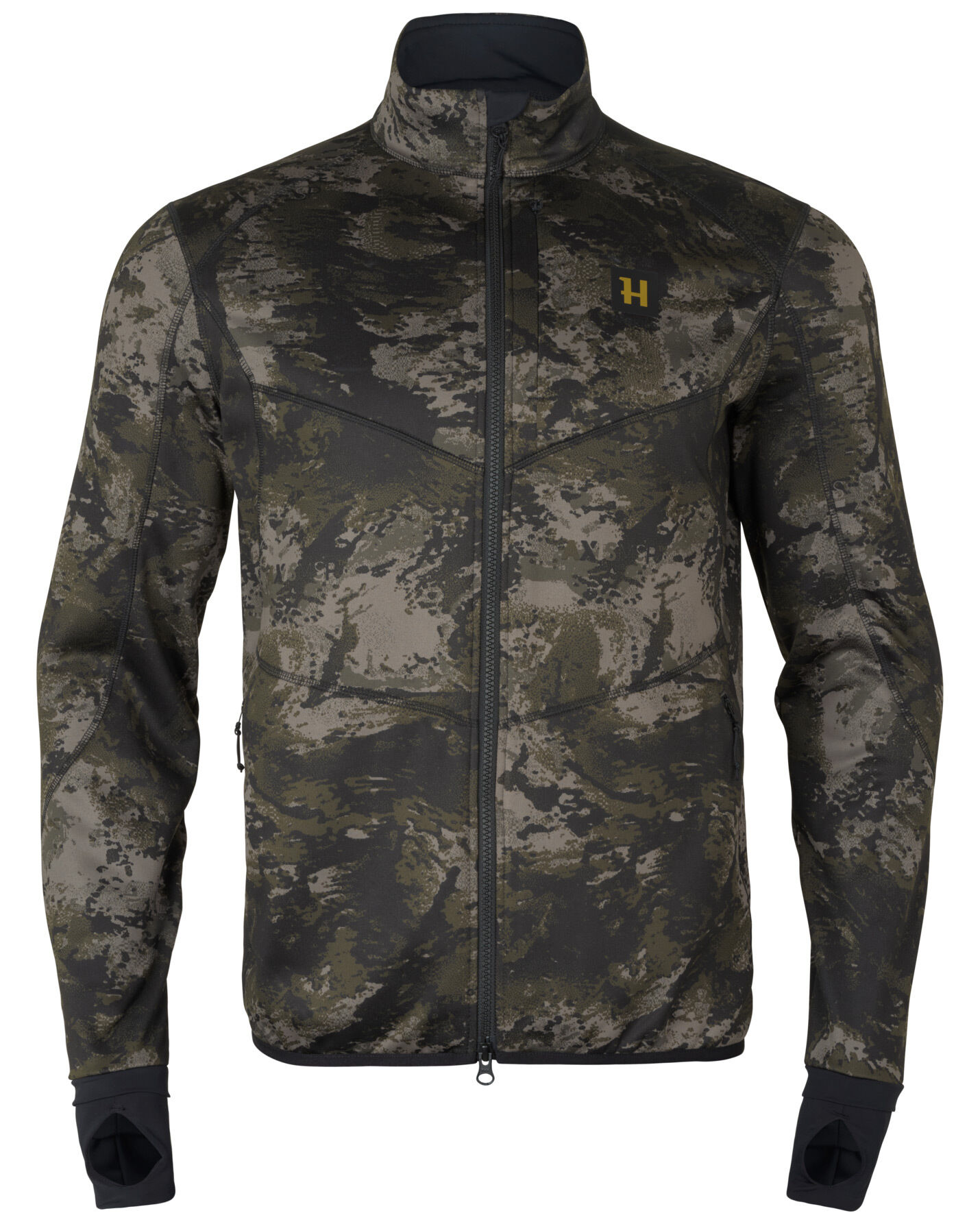 Härkila Noctyx Camo-Fleecejacke (Axis MSP Black)