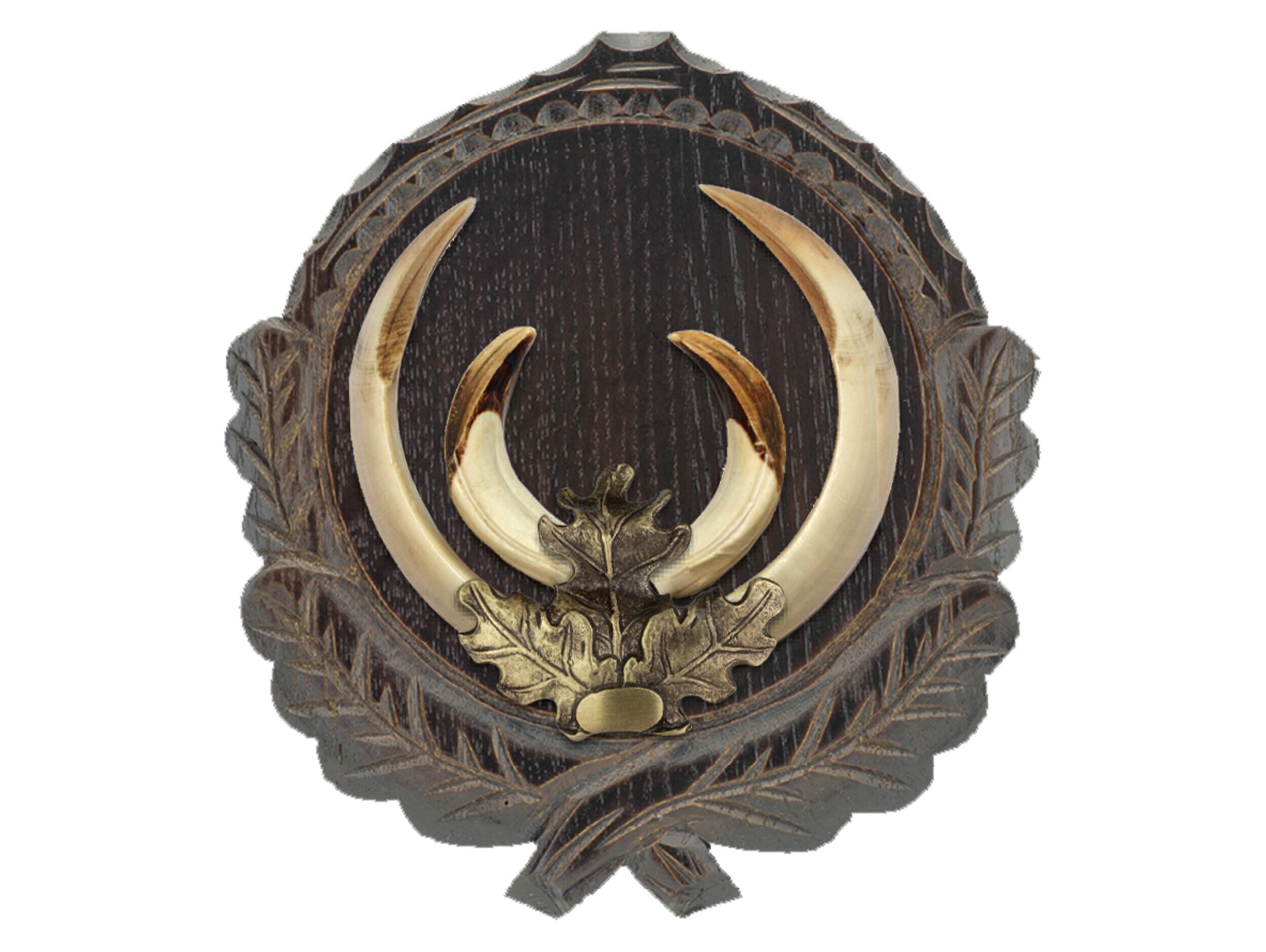 Eurohunt Eichenlaubabdeckung (Bronze massiv)