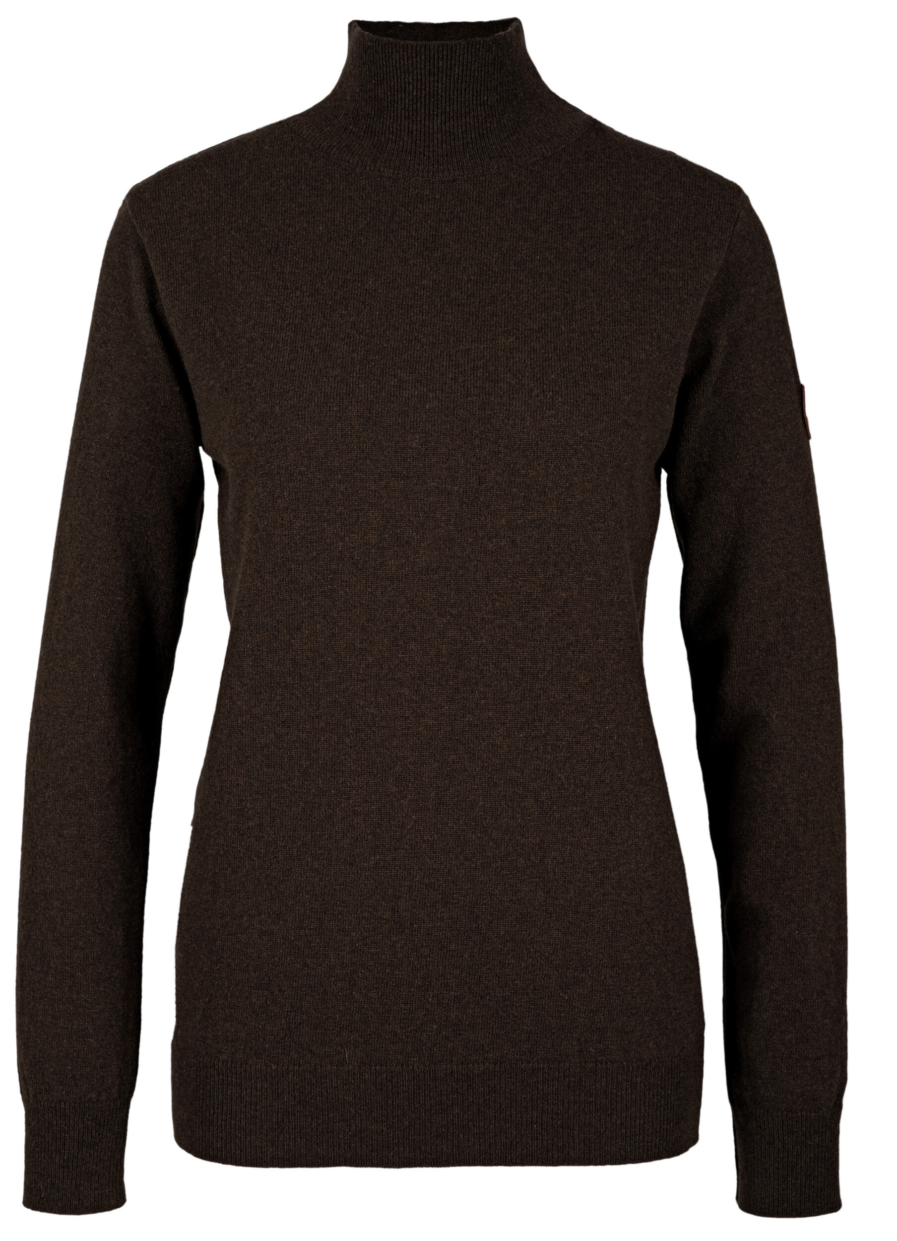 Hubertus Ladies Strickpullover Turtleneck Christine (braun)