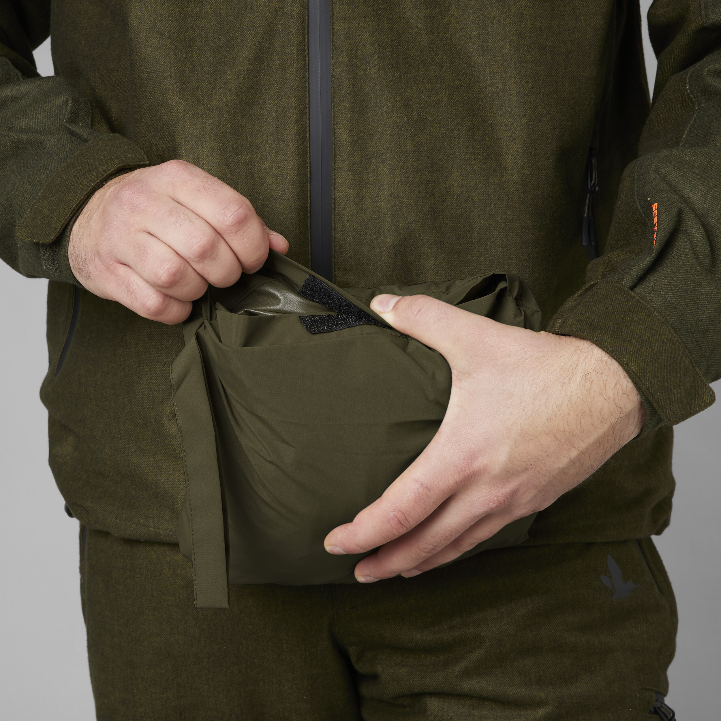 Seeland Taxus Rain Poncho (Pine green)