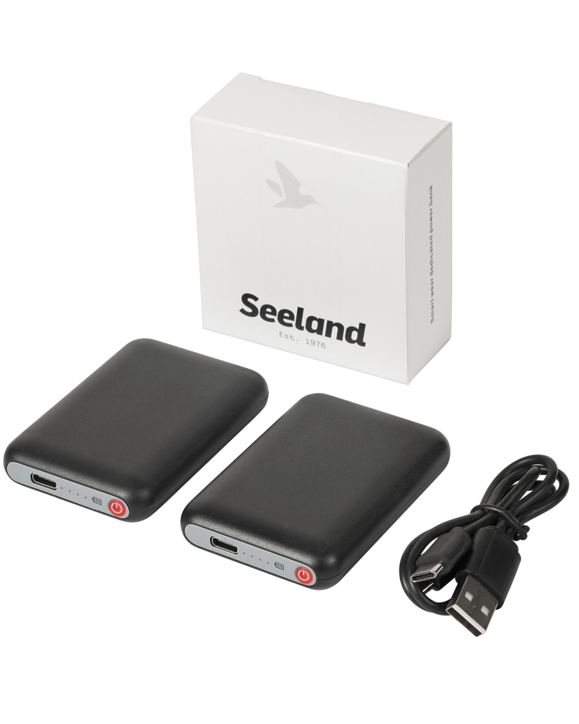 Seeland Powerbanks für Celsius Heat-Heizhandschuhe (Schwarz)