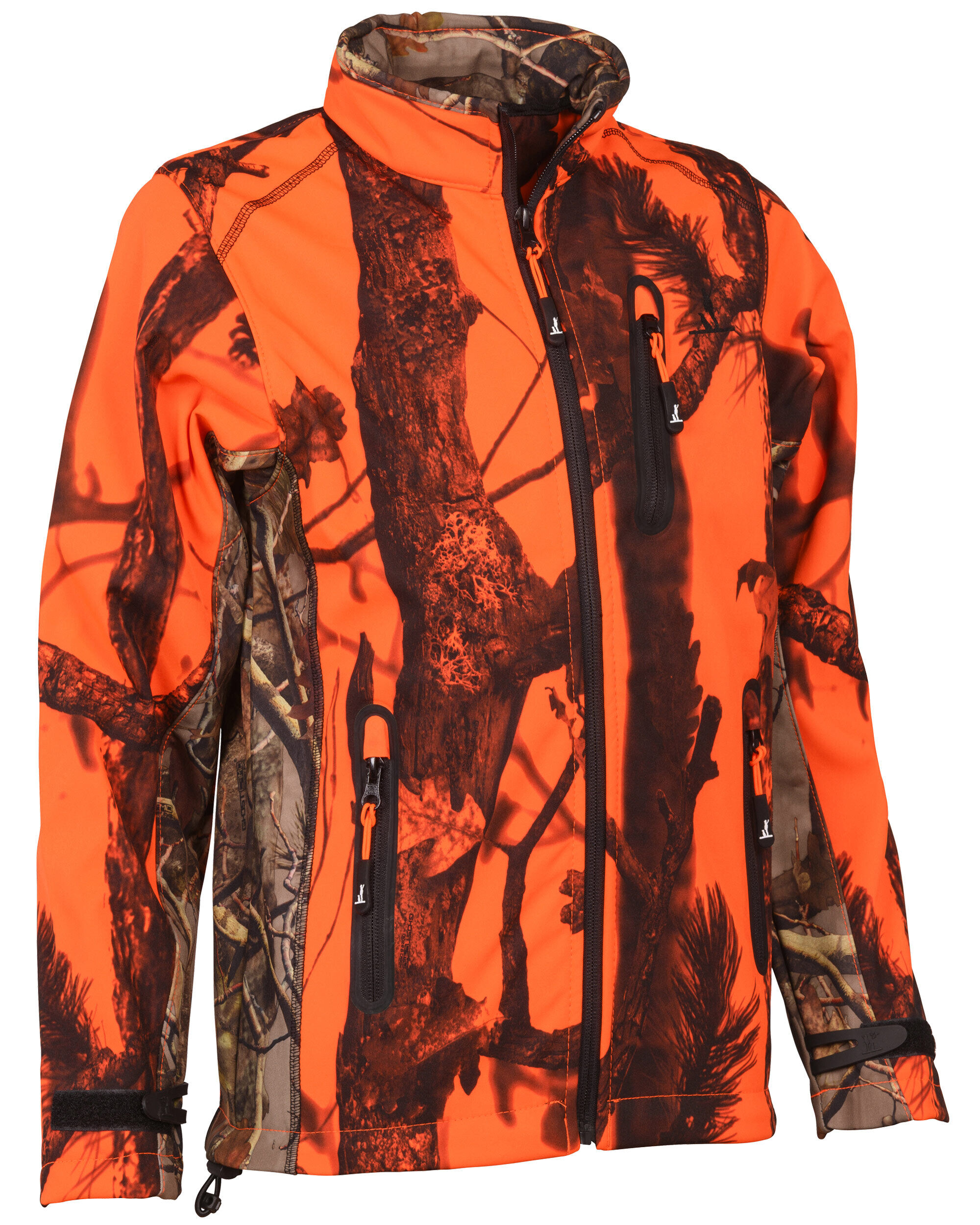 Percussion Kinder-Softshelljacke GC (ghostcamo blaze)