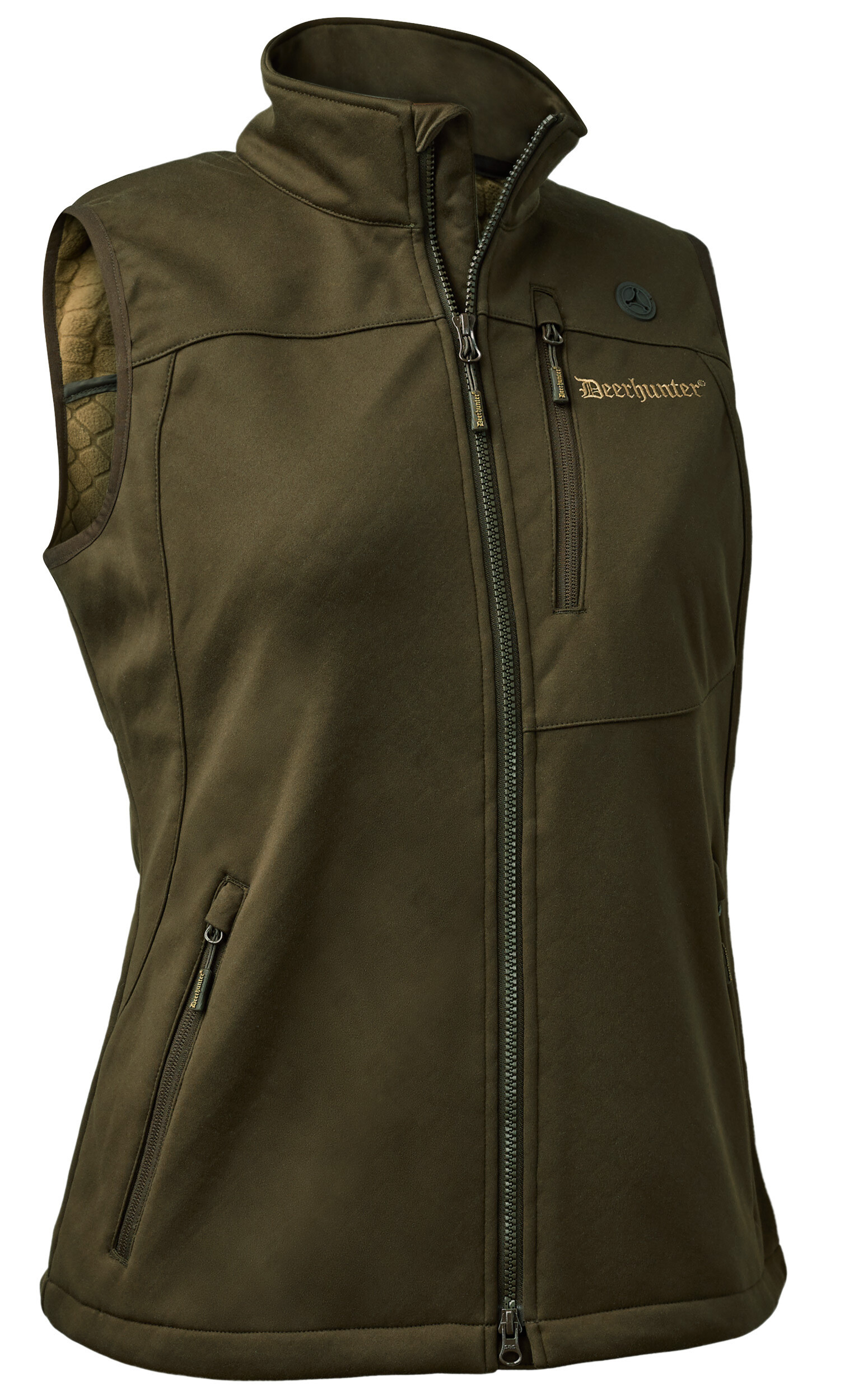 Deerhunter Lady Excape Softshell-Weste (Art Green)