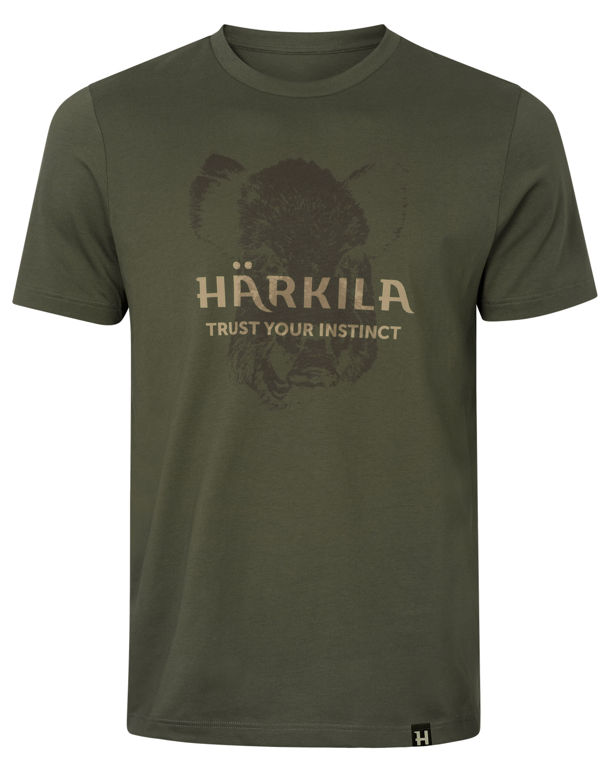 Härkila Wildboar Logo T-Shirt (Forest night)