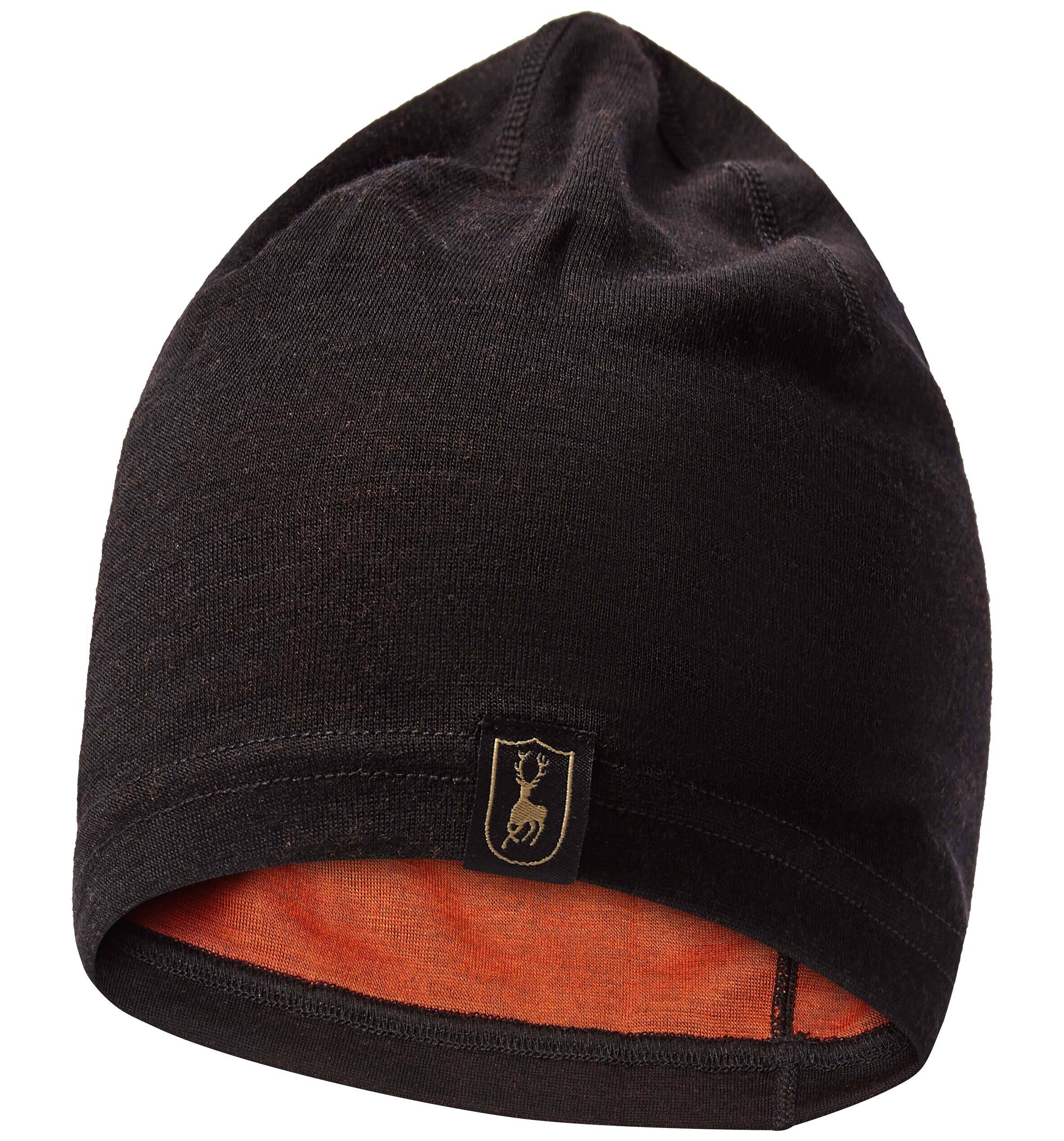 Deerhunter Quinn Merino Beanie (Black Oak)