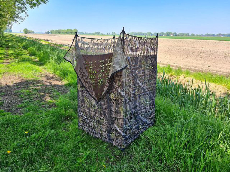 Tarnschirm Quick Blind 4-seitig (Woodland-Camo) Tarnschirm Quick Blind 4-seitig (Woodland-Camo)