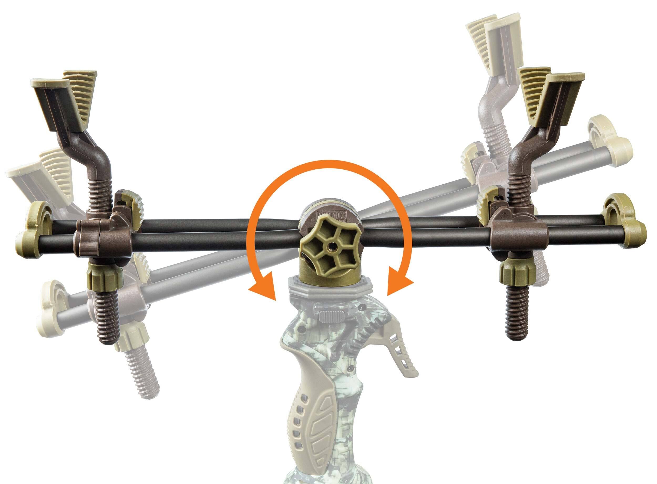 Primos 2-Point Gun Rest 2-Punkt-Gewehrauflage für Trigger Sticks