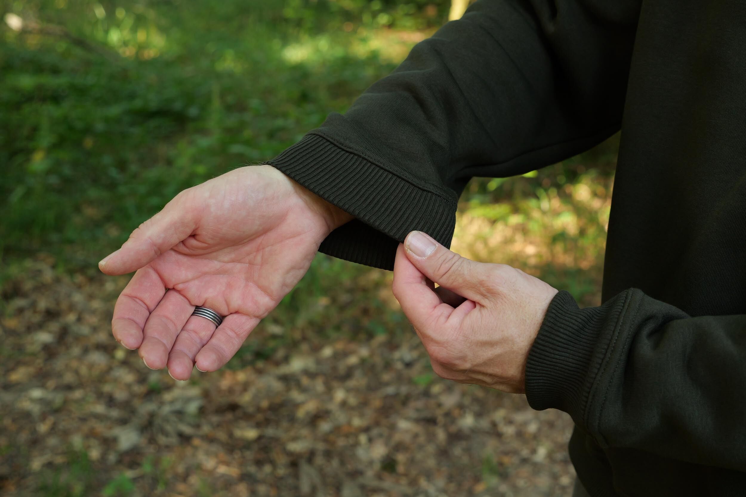 Hubertus Sweatshirt Wildschweinmotiv (oliv) Hubertus Sweatshirt Wildschweinmotiv (oliv)