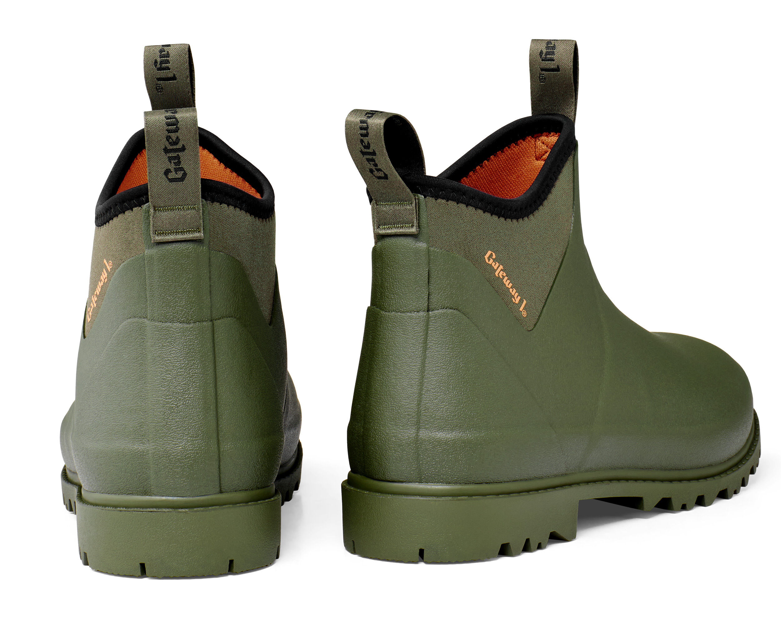 Gateway1 Ascot Lady II 6" 3mm Halb-Gummistiefel (Olive) Gateway1 Ascot Lady II 6" 3mm Halb-Gummistiefel (Olive)