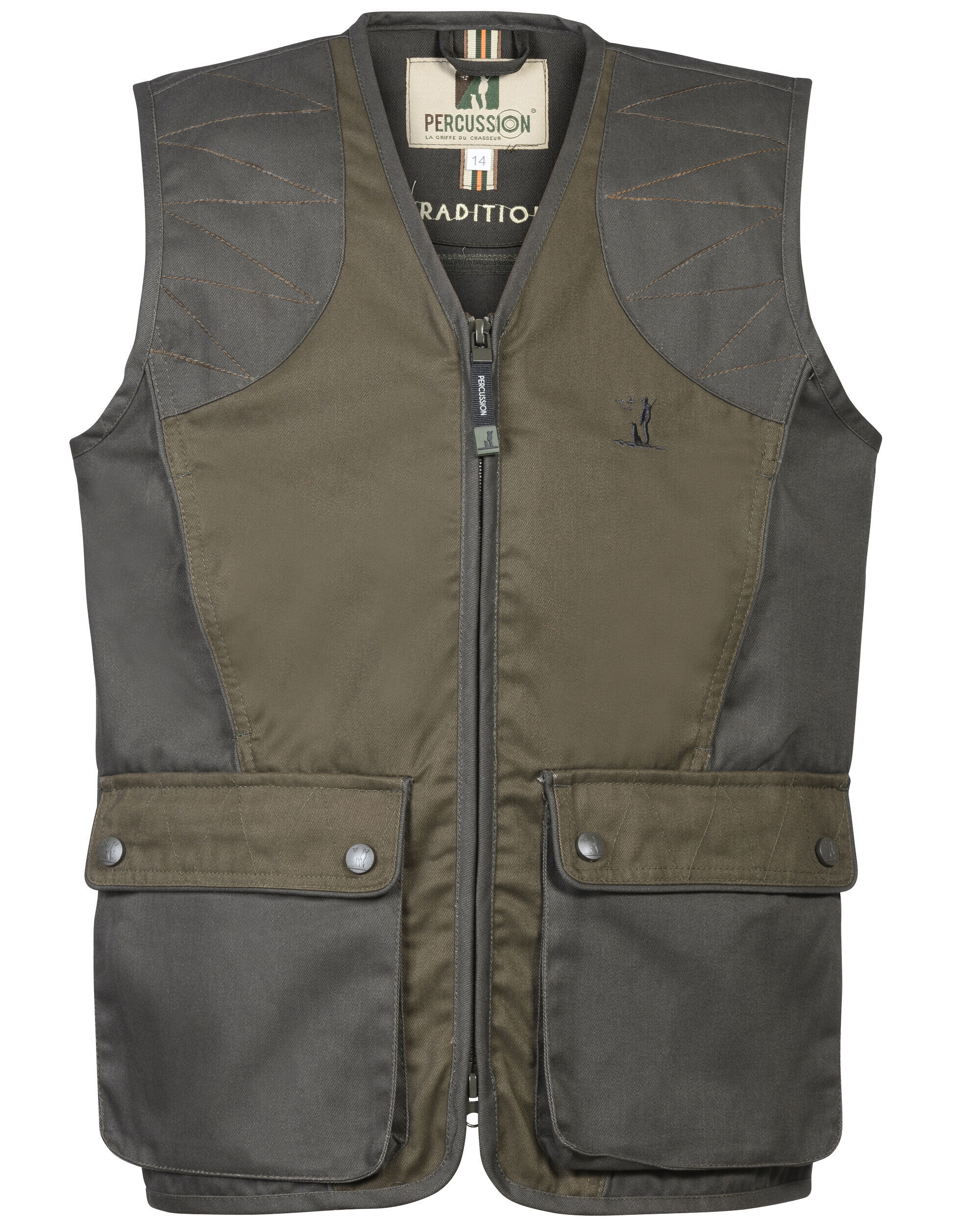Percussion Kinderweste Tradition (Khaki Clair)
