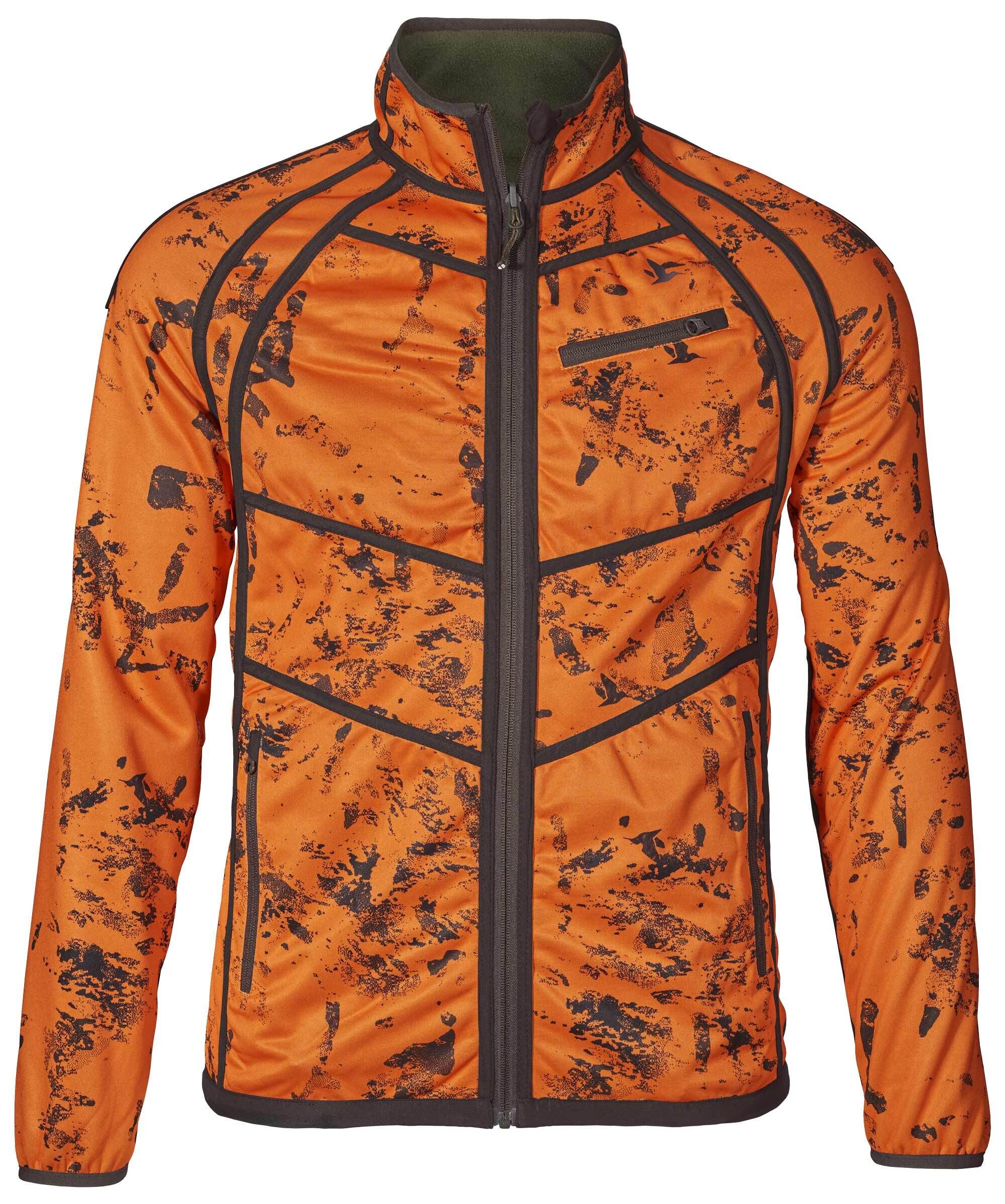 Seeland Vantage Reversible Fleecejacke (green/orange blaze) Seeland Vantage Reversible Fleecejacke (green/orange blaze)