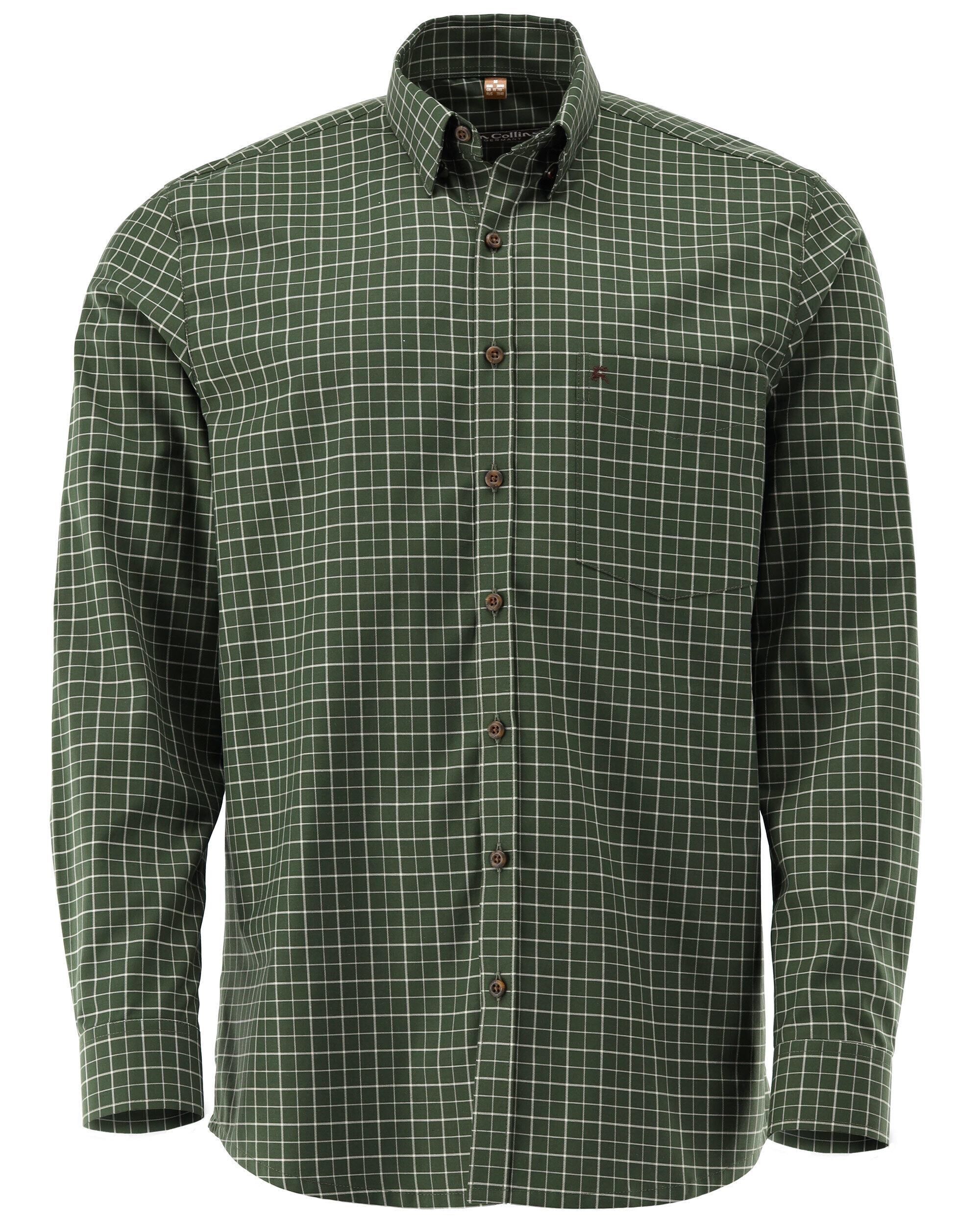 Tom Collins Hemd (trachtengrün)