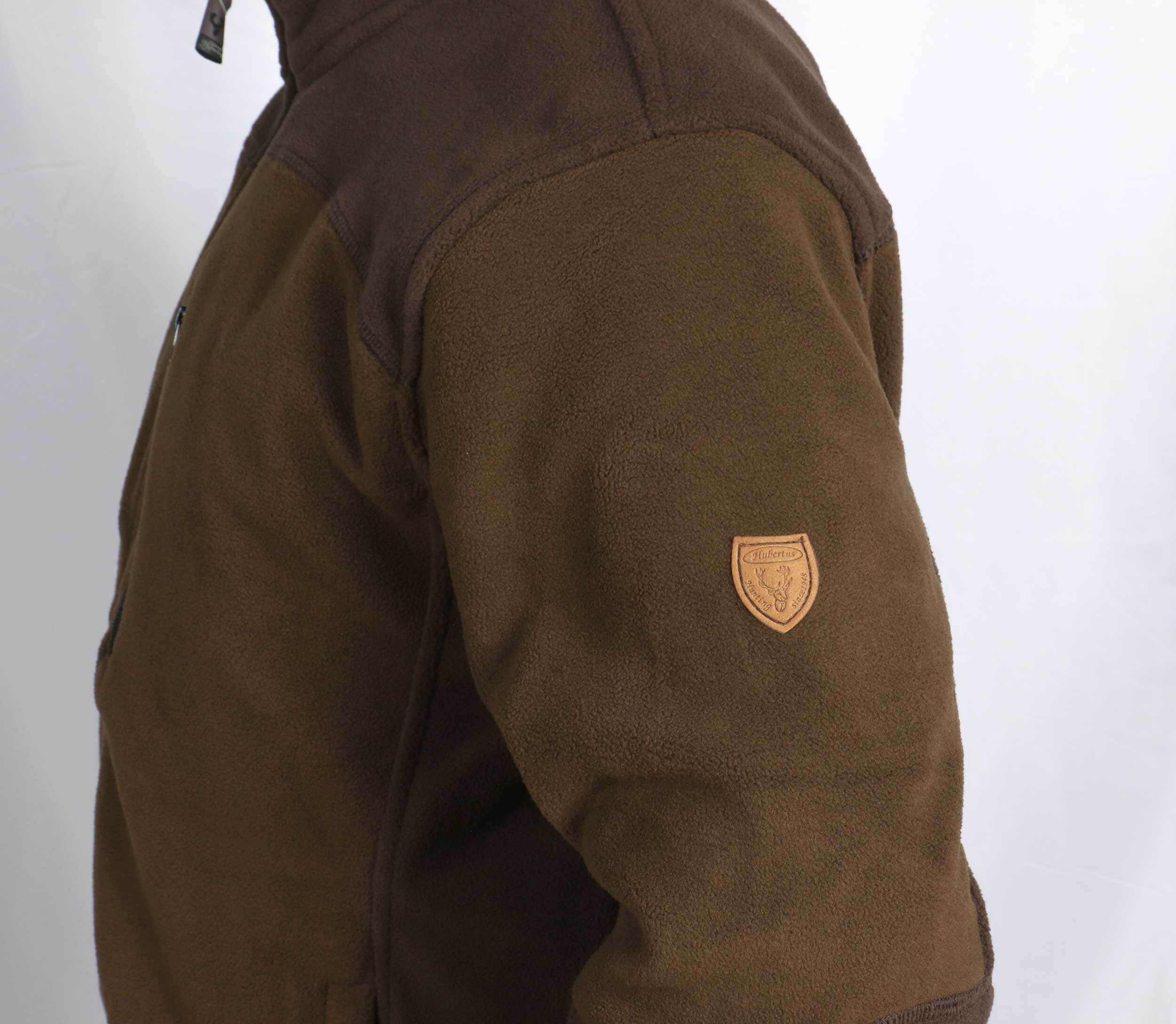 Hubertus Fleecejacke Eifel (oliv/braun)