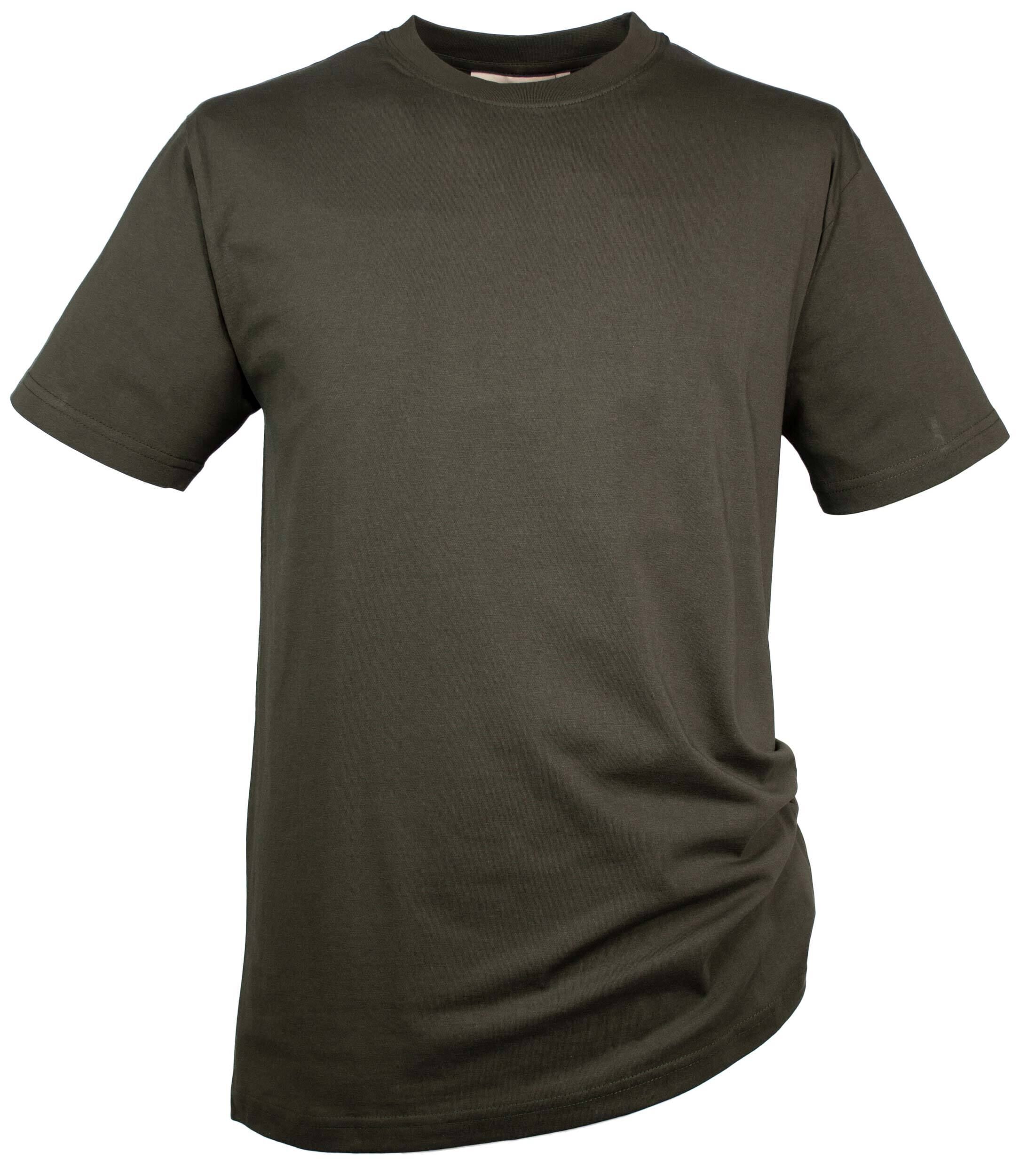 Hubertus T-Shirt 3er-Pack (oliv/schilf/beige)