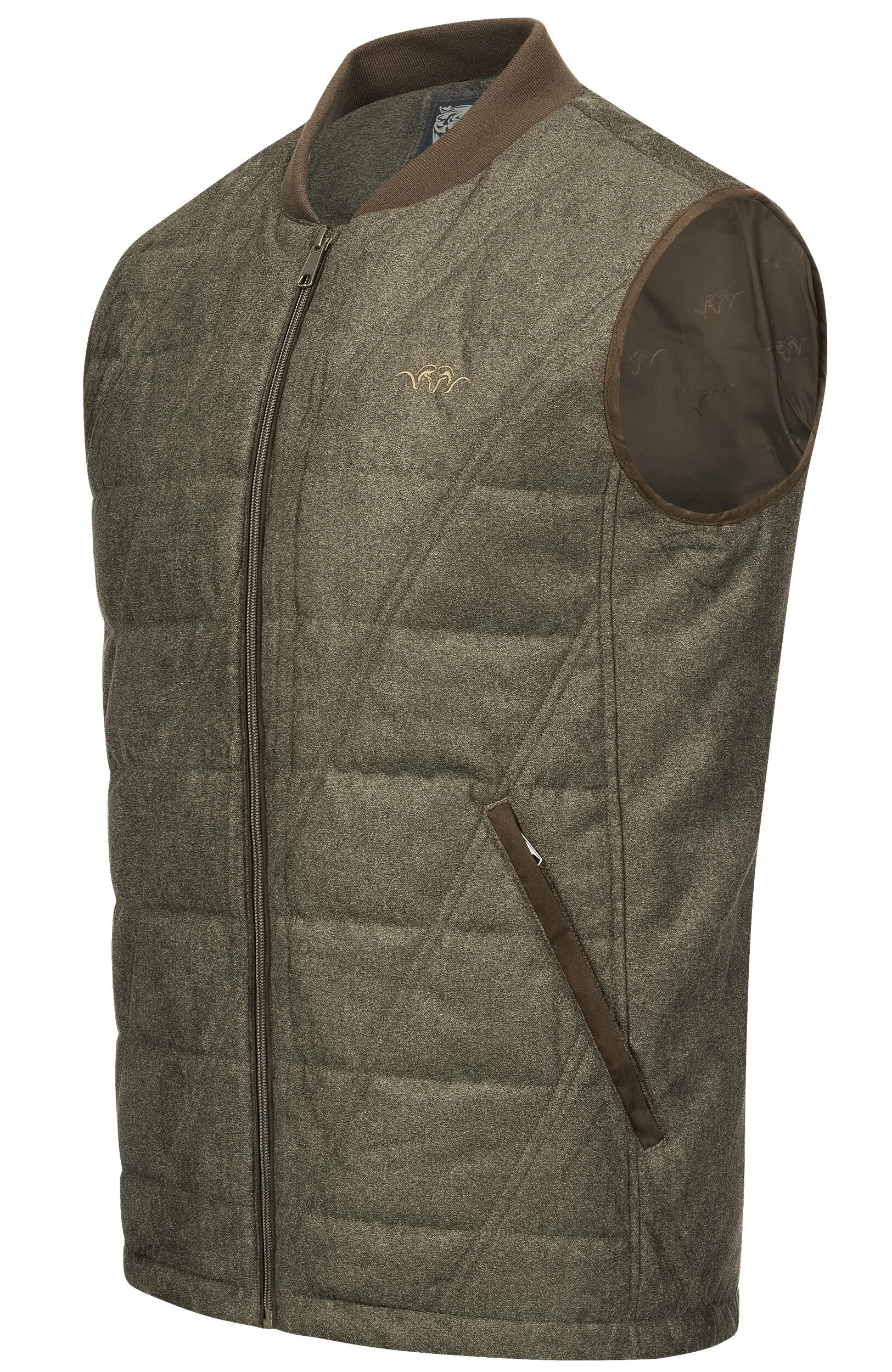 Blaser VINTAGE Weste Victor (olive mélange/schwarz) Blaser VINTAGE Weste Victor (olive mélange/schwarz)
