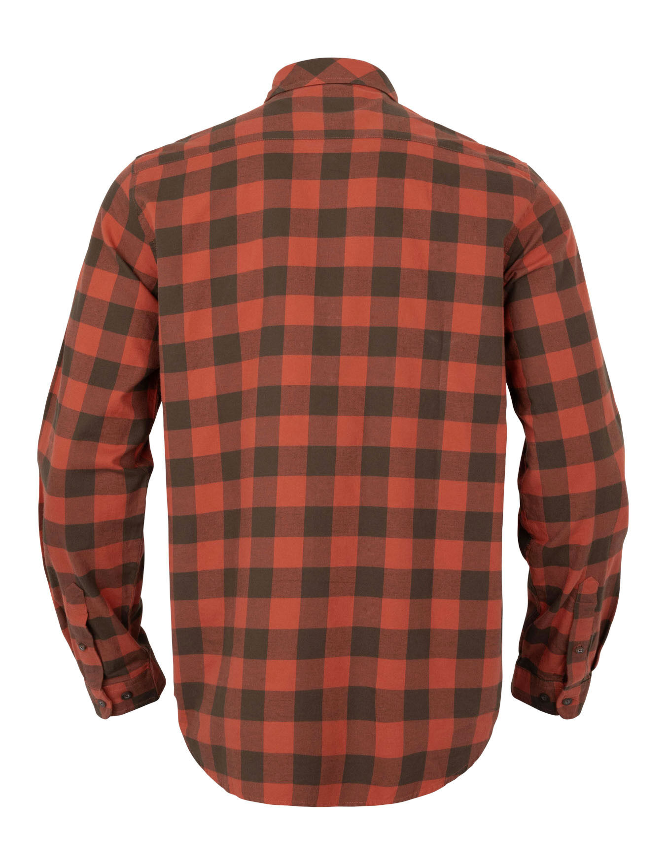 Härkila Scandinavian Baumwollhemd (Autumn orange check)