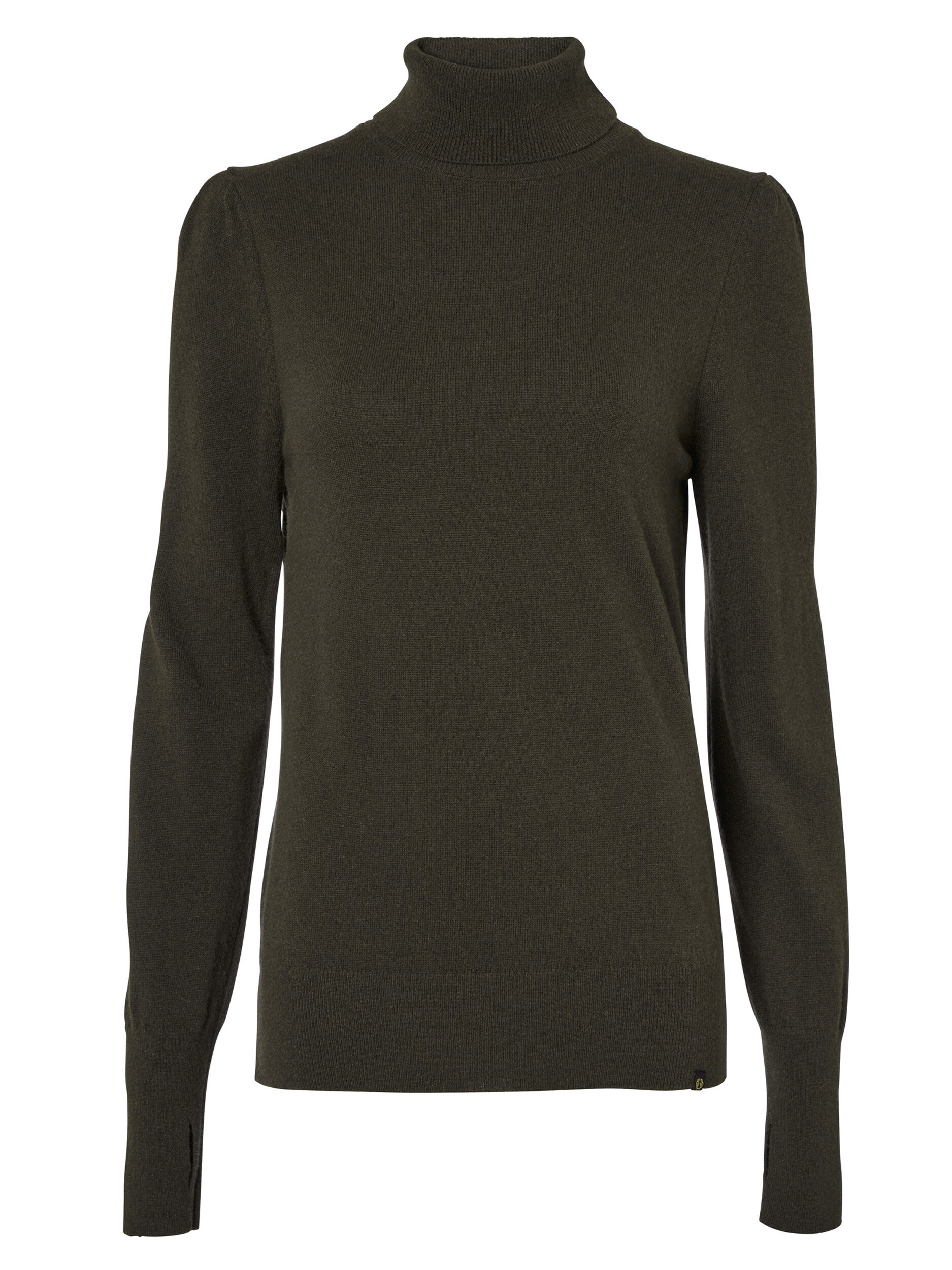 Chevalier Agnes Rollneck Wollpullover Damen (Leather Brown)