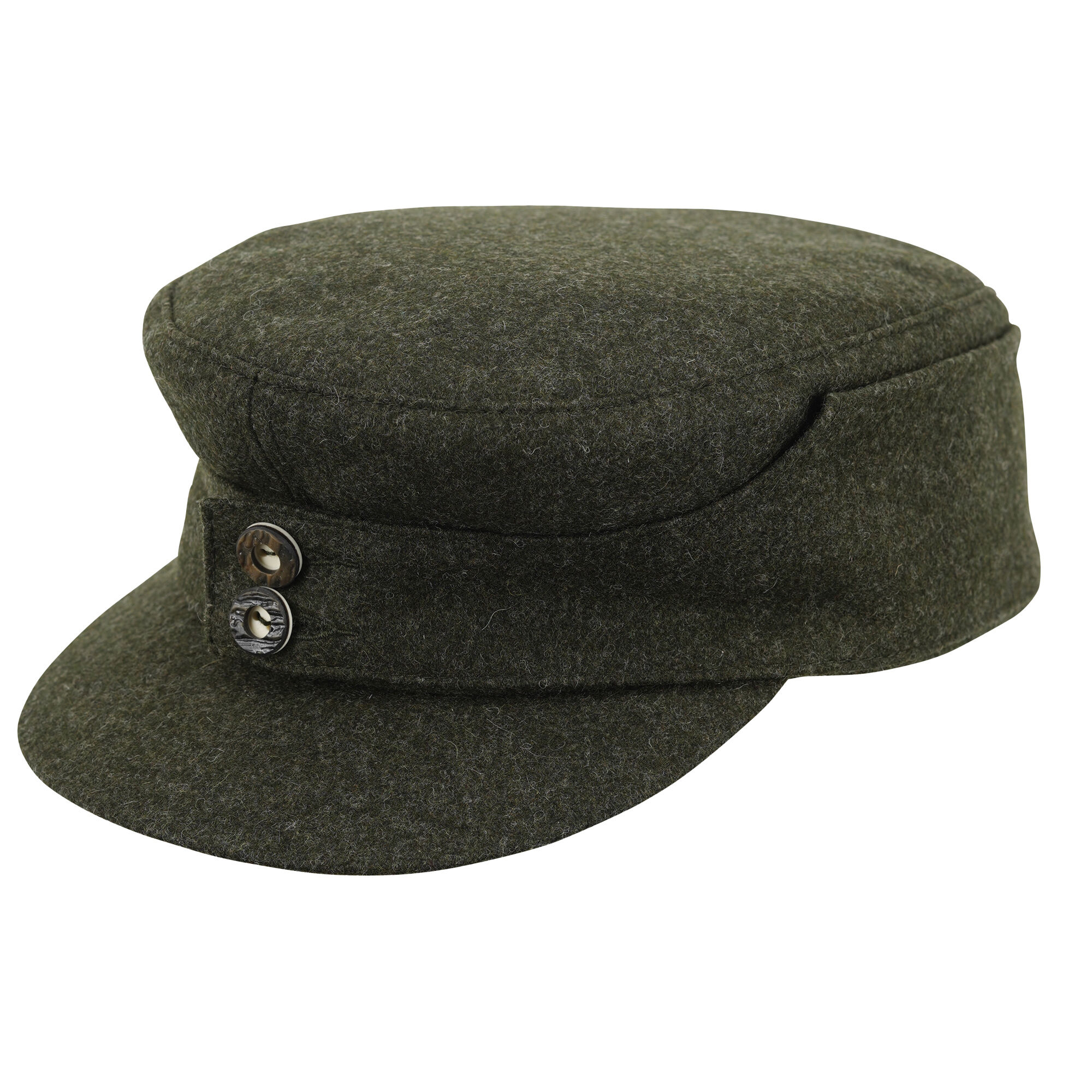 Baschlikmütze Loden (oliv)