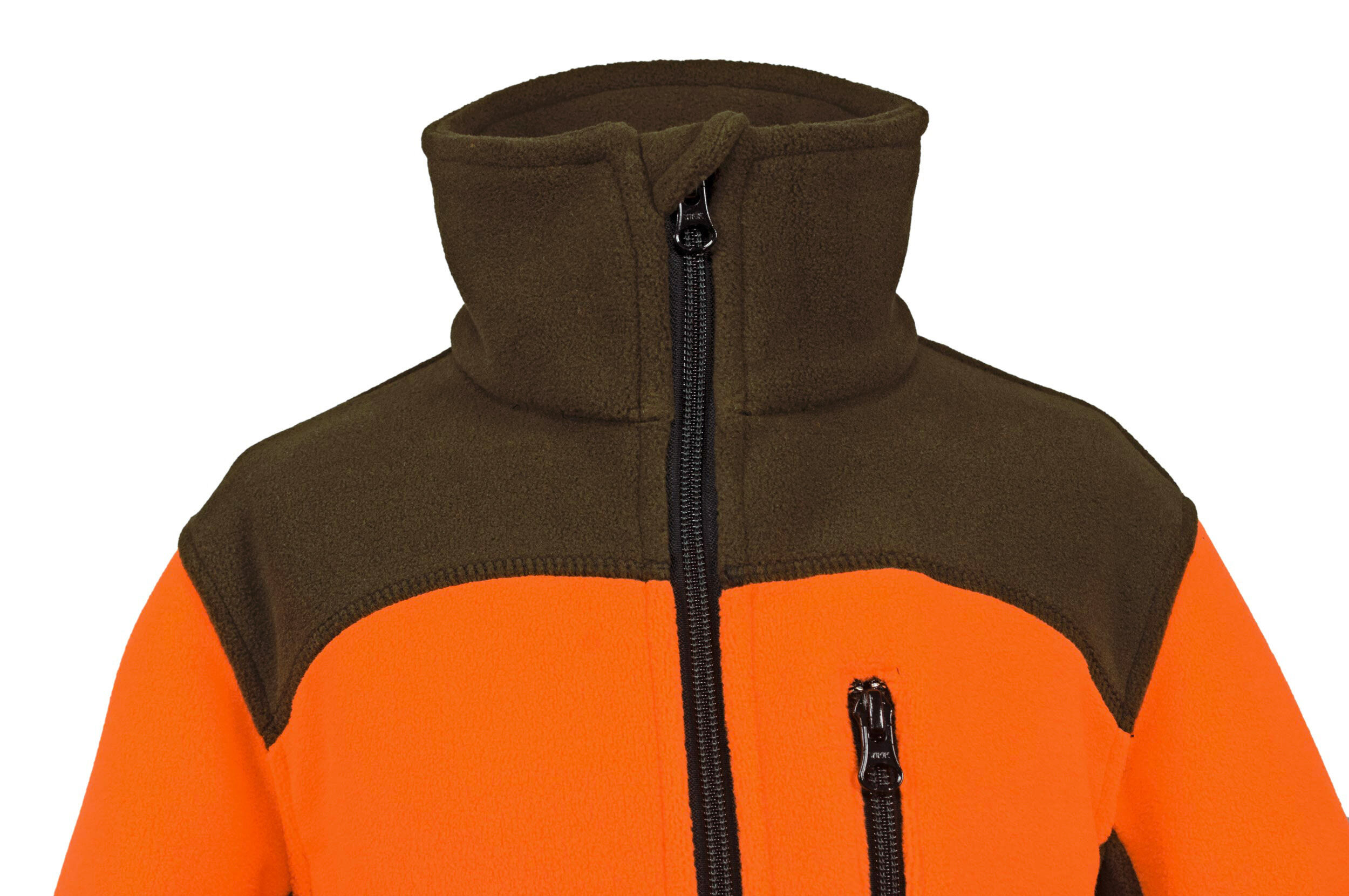 Hubertus Kinder-Signalfleecejacke Eifel (orange)
