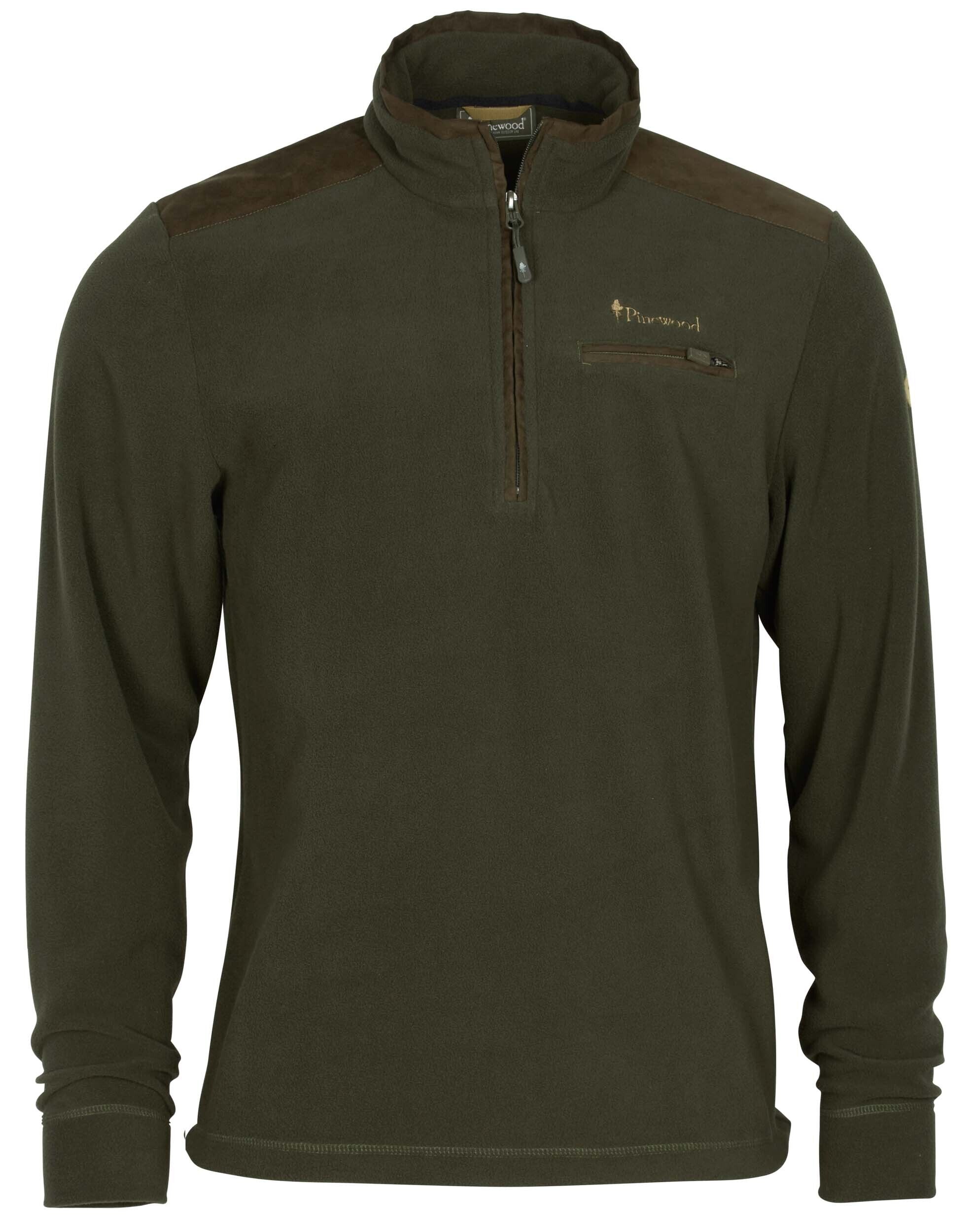 Pinewood Småland Hunters Half Zip Fleece Sweater (Brown) Pinewood Småland Hunters Half Zip Fleece Sweater (Brown)