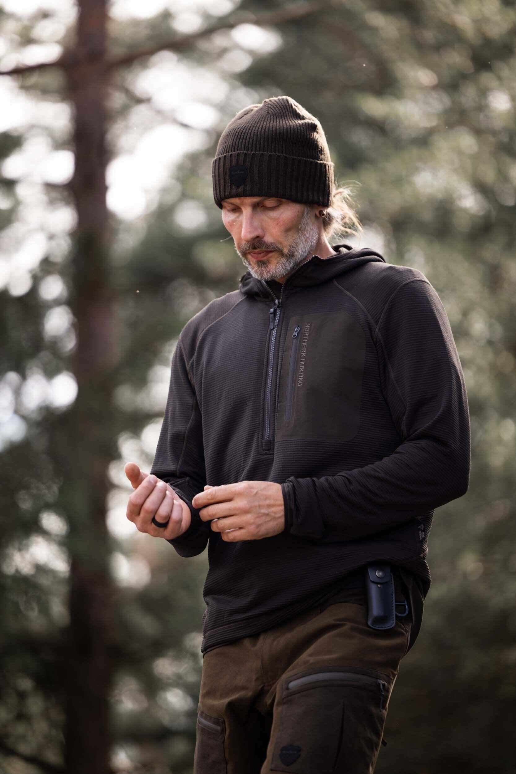 Northern Hunting Rolf Woll-Midlayer (Dark green) Northern Hunting Rolf Woll-Midlayer (Dark green)