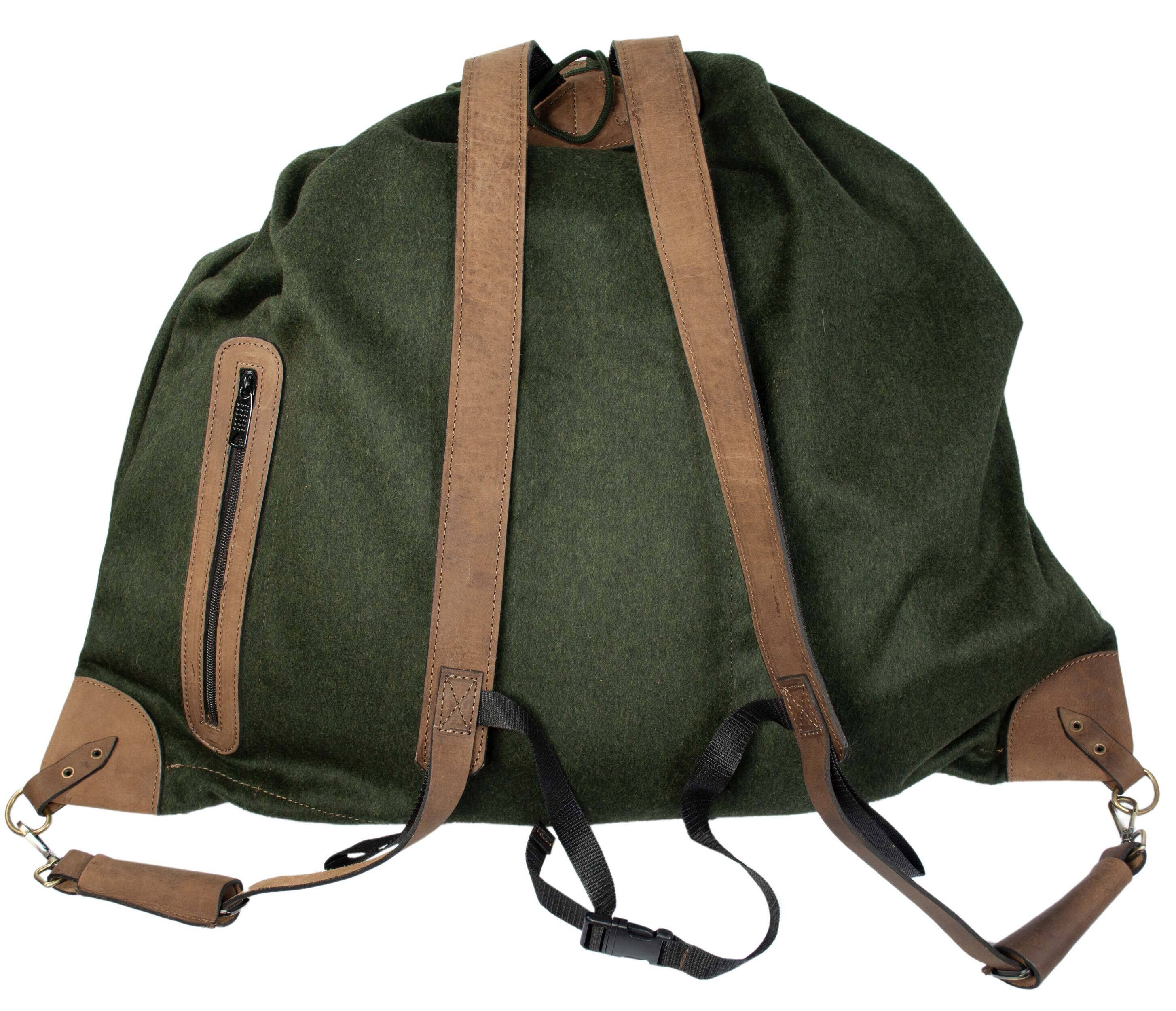 Hubertus Loden-Flüsterrucksack groß Hubertus Loden-Flüsterrucksack groß