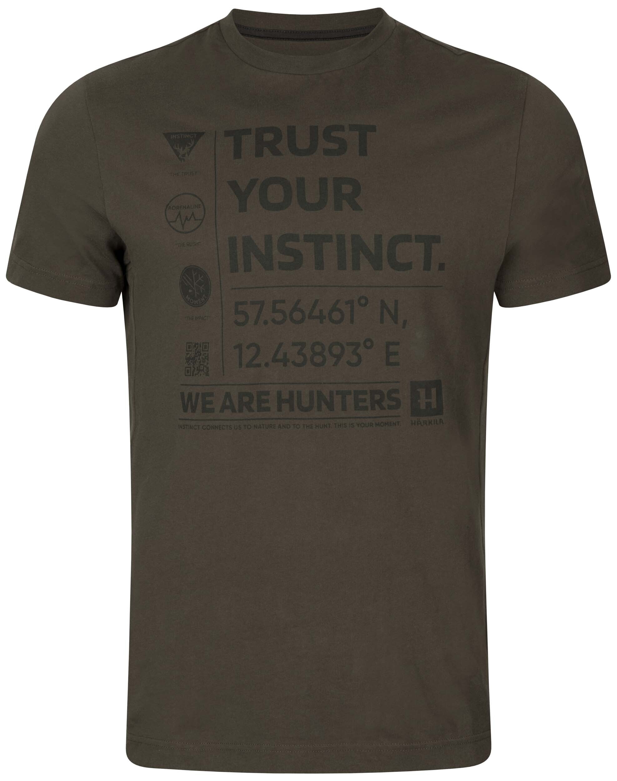 Härkila Instinct T-Shirt (Shadow brown)