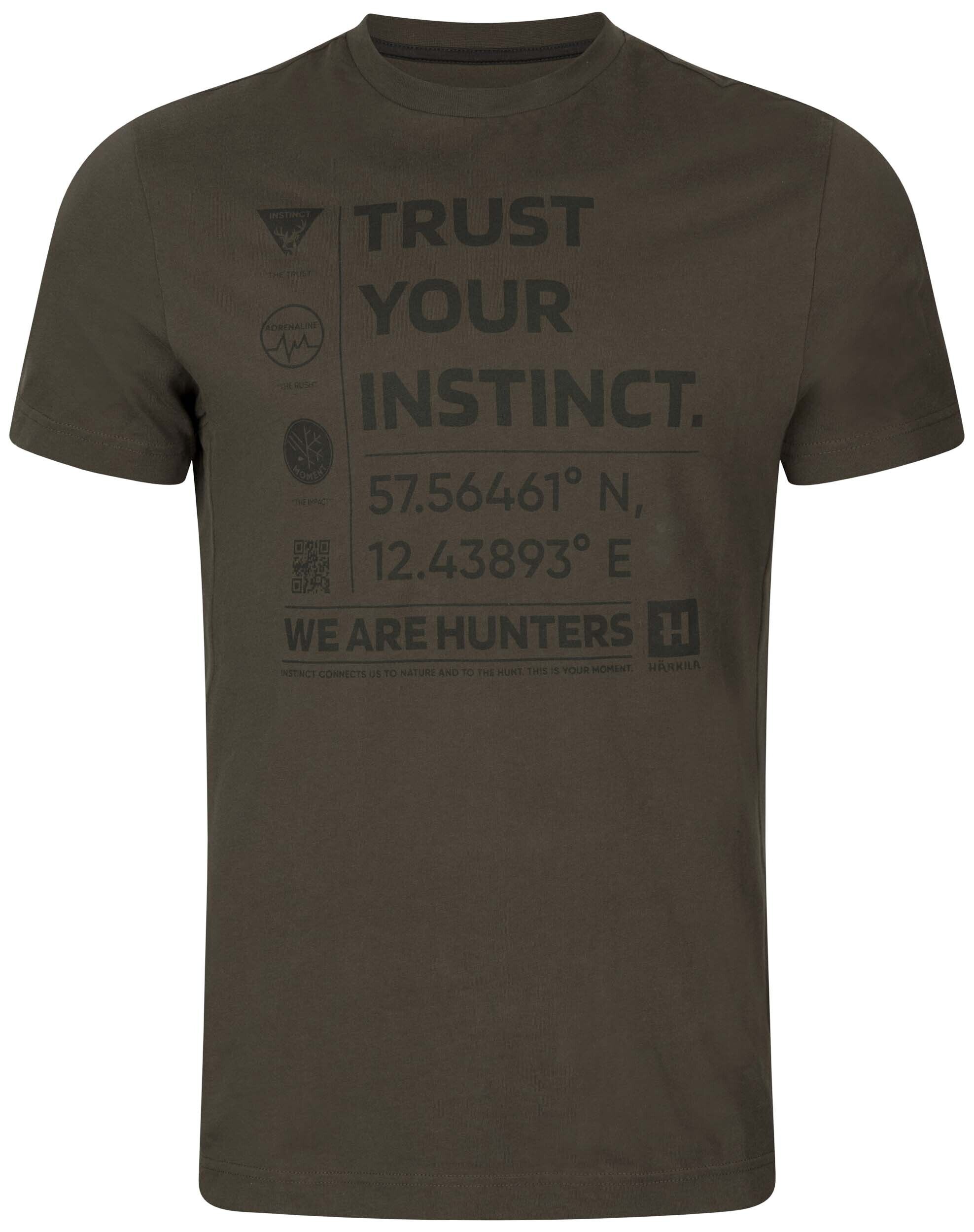Härkila Instinct T-Shirt (Shadow brown) Härkila Instinct T-Shirt (Shadow brown)