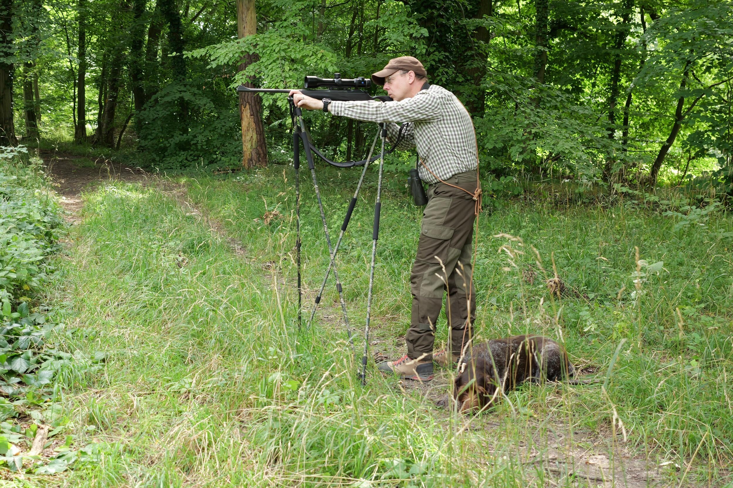 Hubertus Funktions-Jagdhose Allgäu (oliv) Hubertus Funktions-Jagdhose Allgäu (oliv)