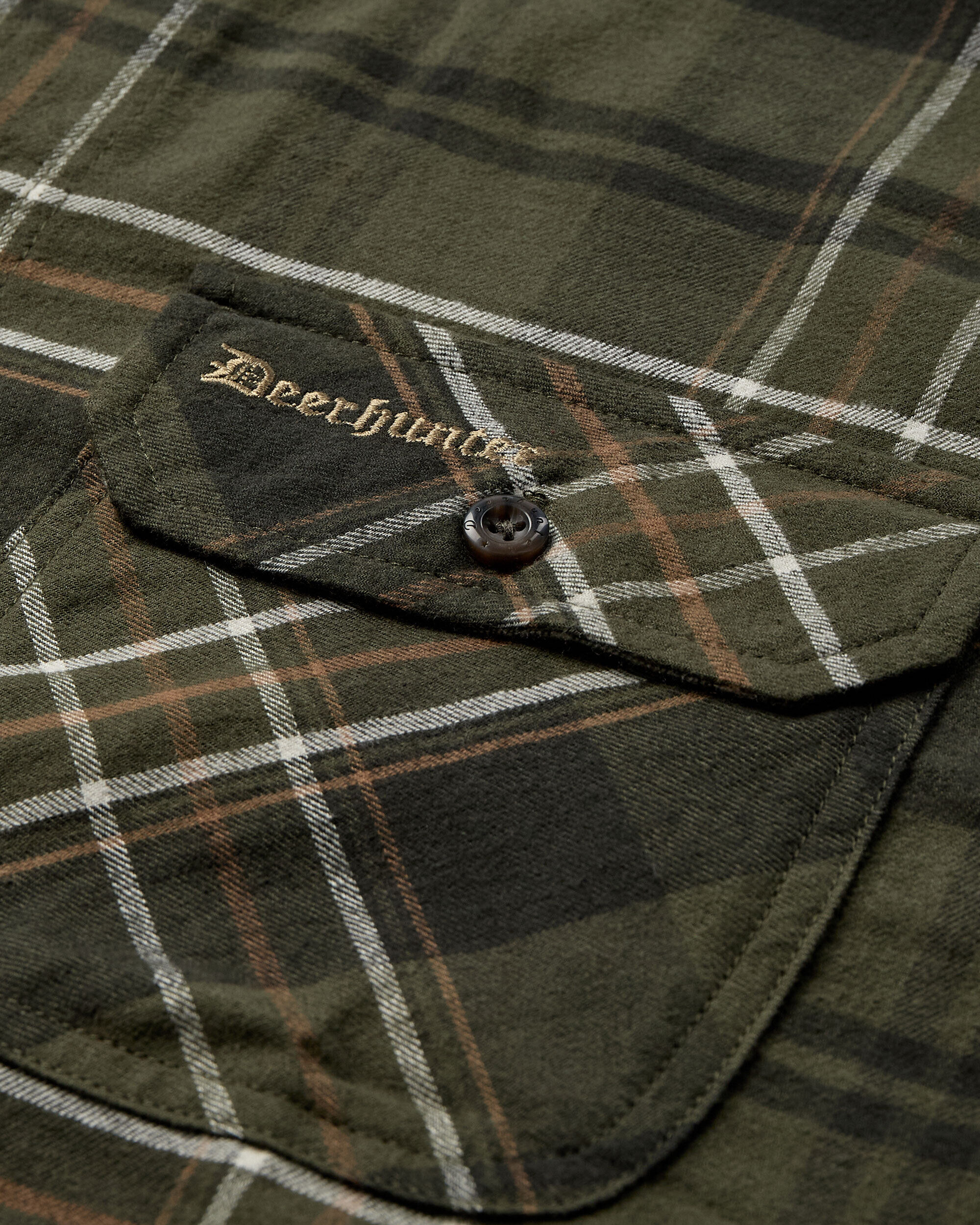 Deerhunter Hemd Caleb (Green Check)