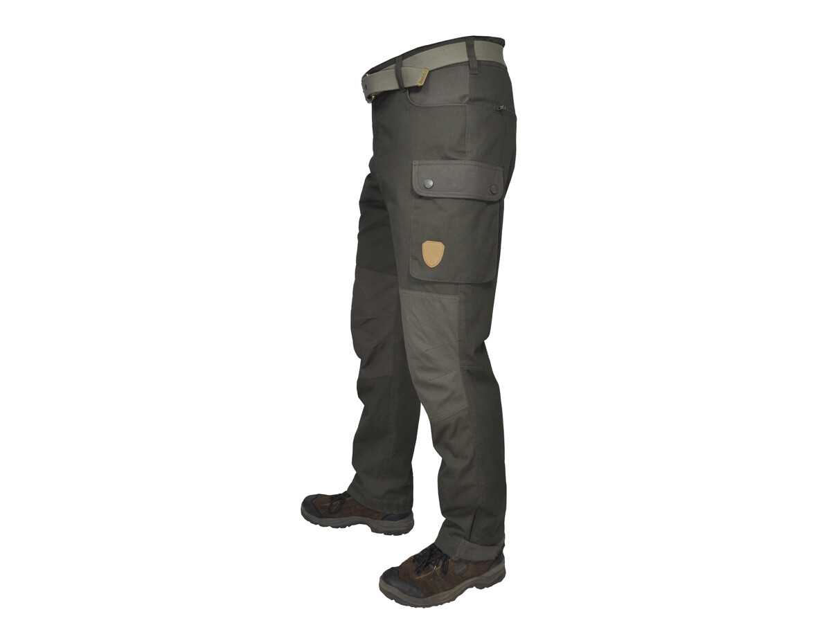 Hubertus Outdoorhose OS 50 Membran Blattschuss (oliv/braun)