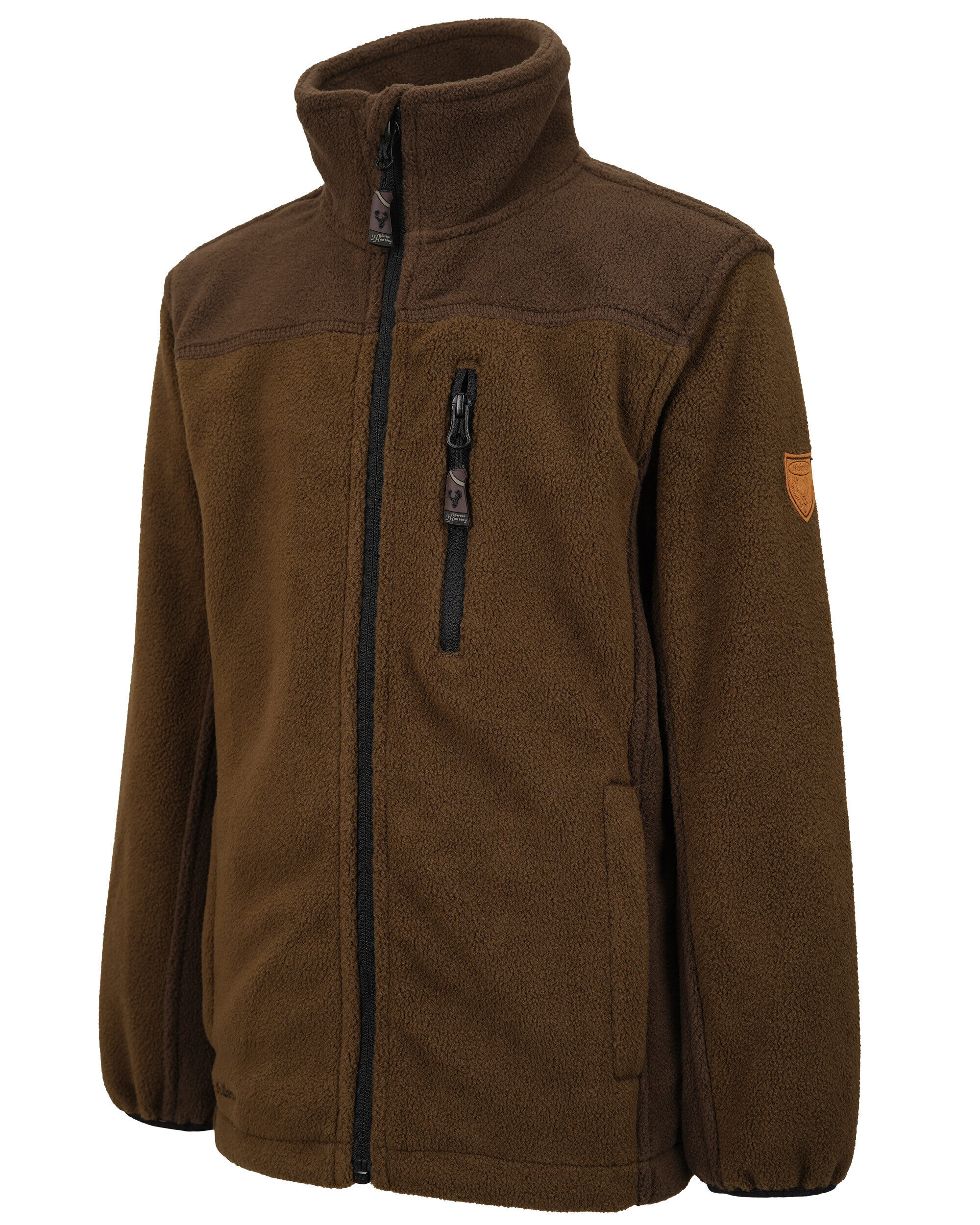 Hubertus Kinder-Fleecejacke Eifel (oliv/braun) Hubertus Kinder-Fleecejacke Eifel (oliv/braun)