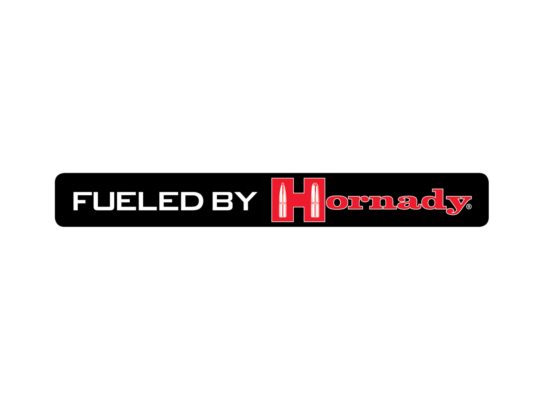 Hornady Aufkleber Fueled by Hornady