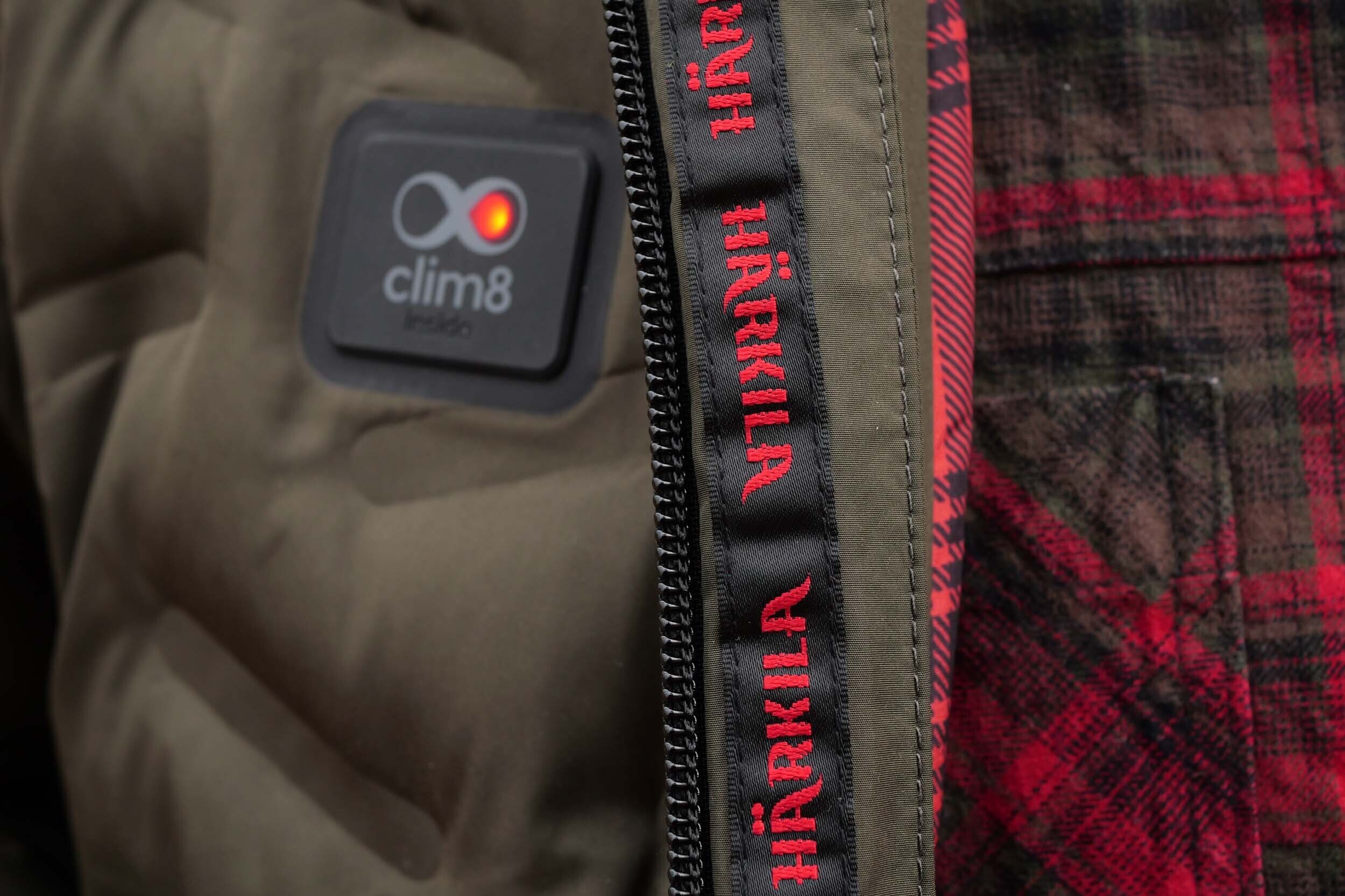 Härkila clim8 Insulated Heizjacke (Willow green) Härkila clim8 Insulated Heizjacke (Willow green)