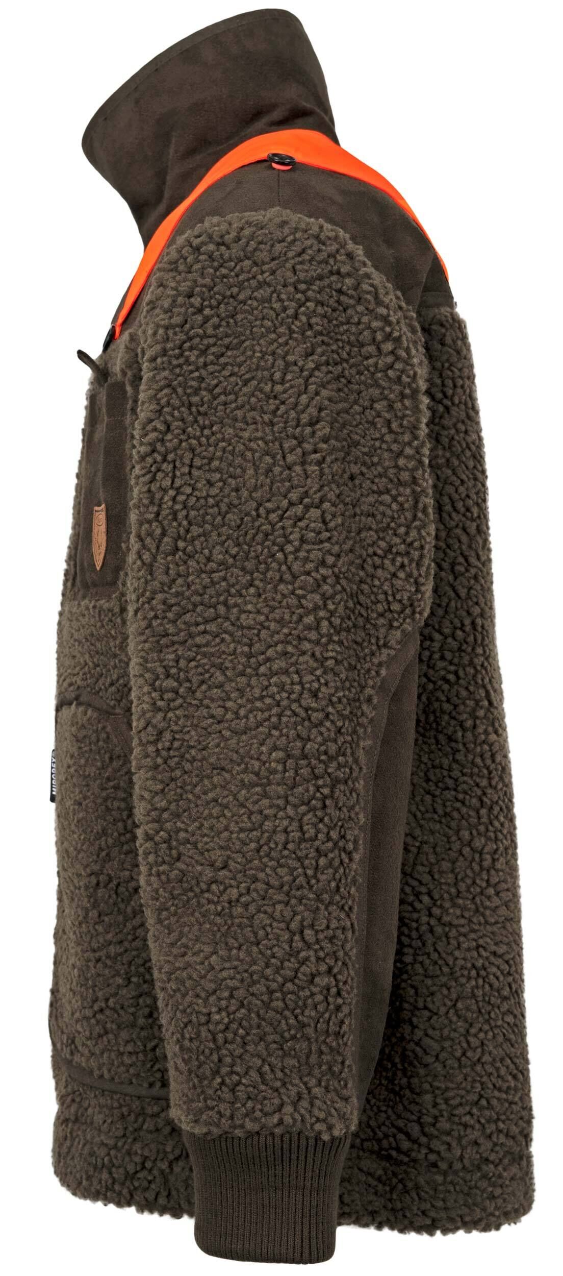 Hubertus Kinder-Faserpelzjacke (oliv)