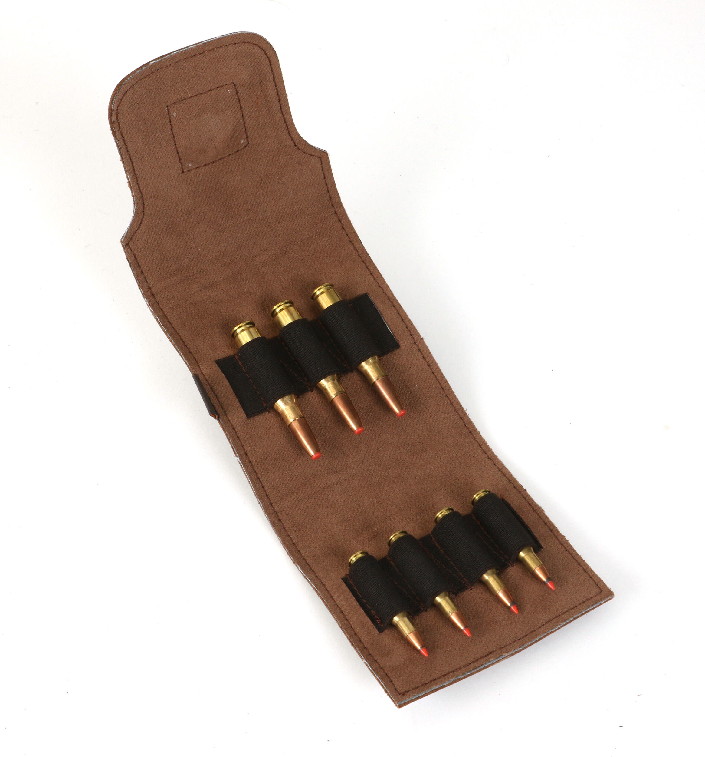AKAH Leder-Patronenetui (7 Kugelpatronen) AKAH Leder-Patronenetui (7 Kugelpatronen)