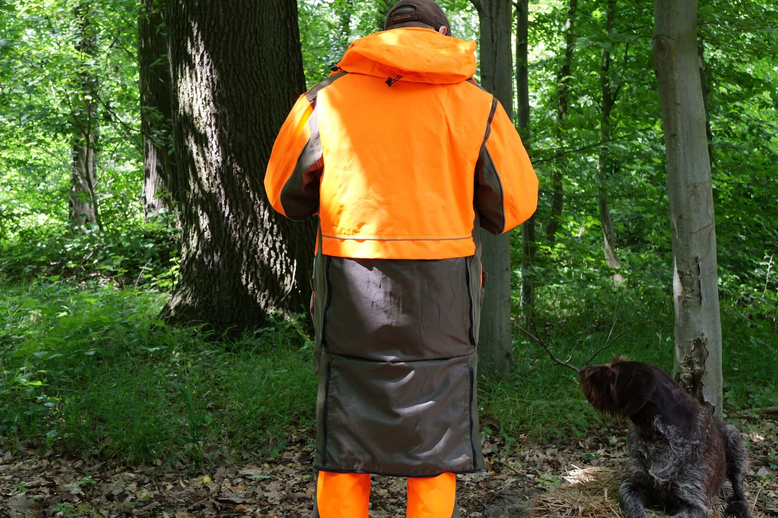 Hubertus Dog Keeper Jacke (oliv/orange) Hubertus Dog Keeper Jacke (oliv/orange)