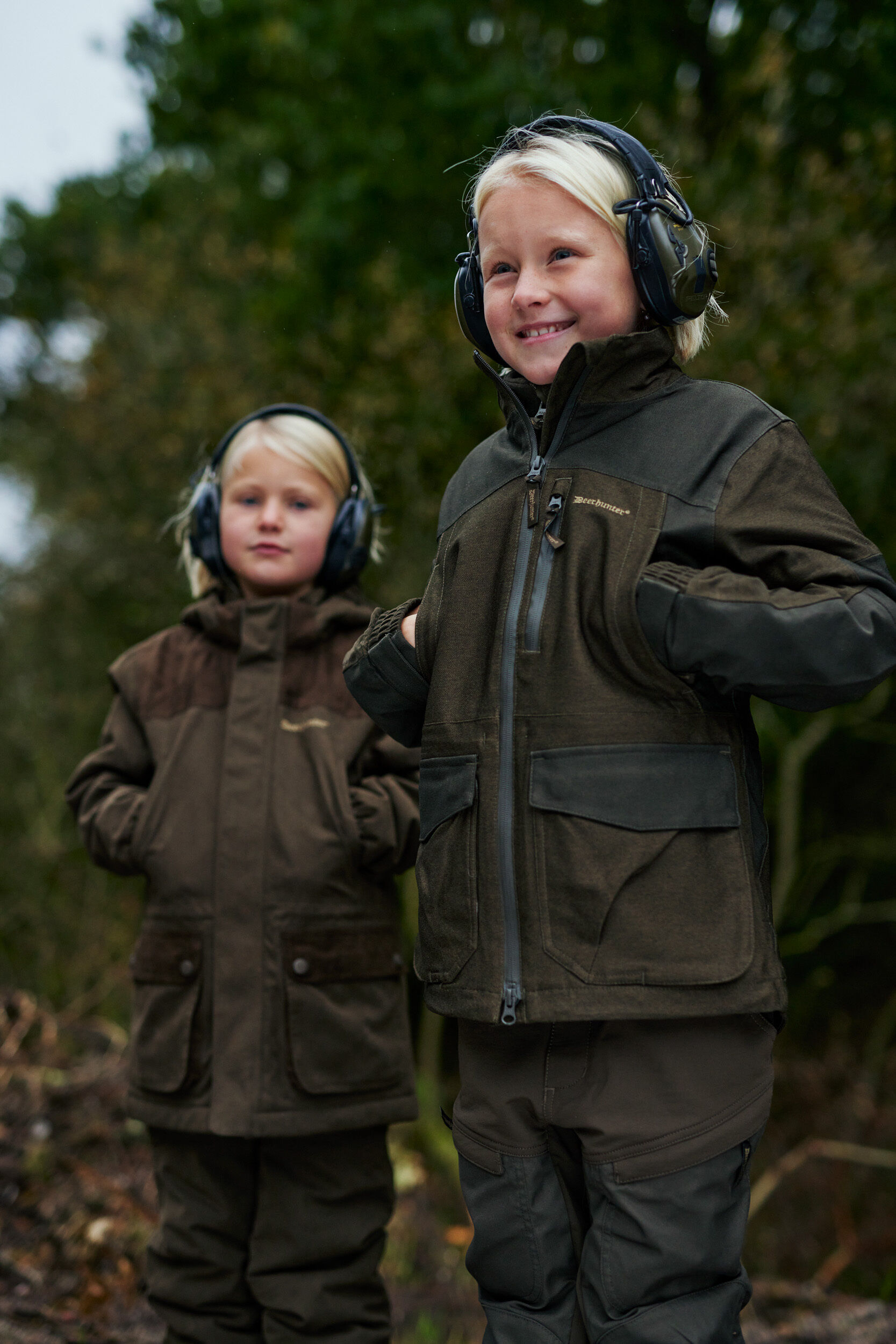 Deerhunter Youth Eagle Winterhose (Tarmac Green)